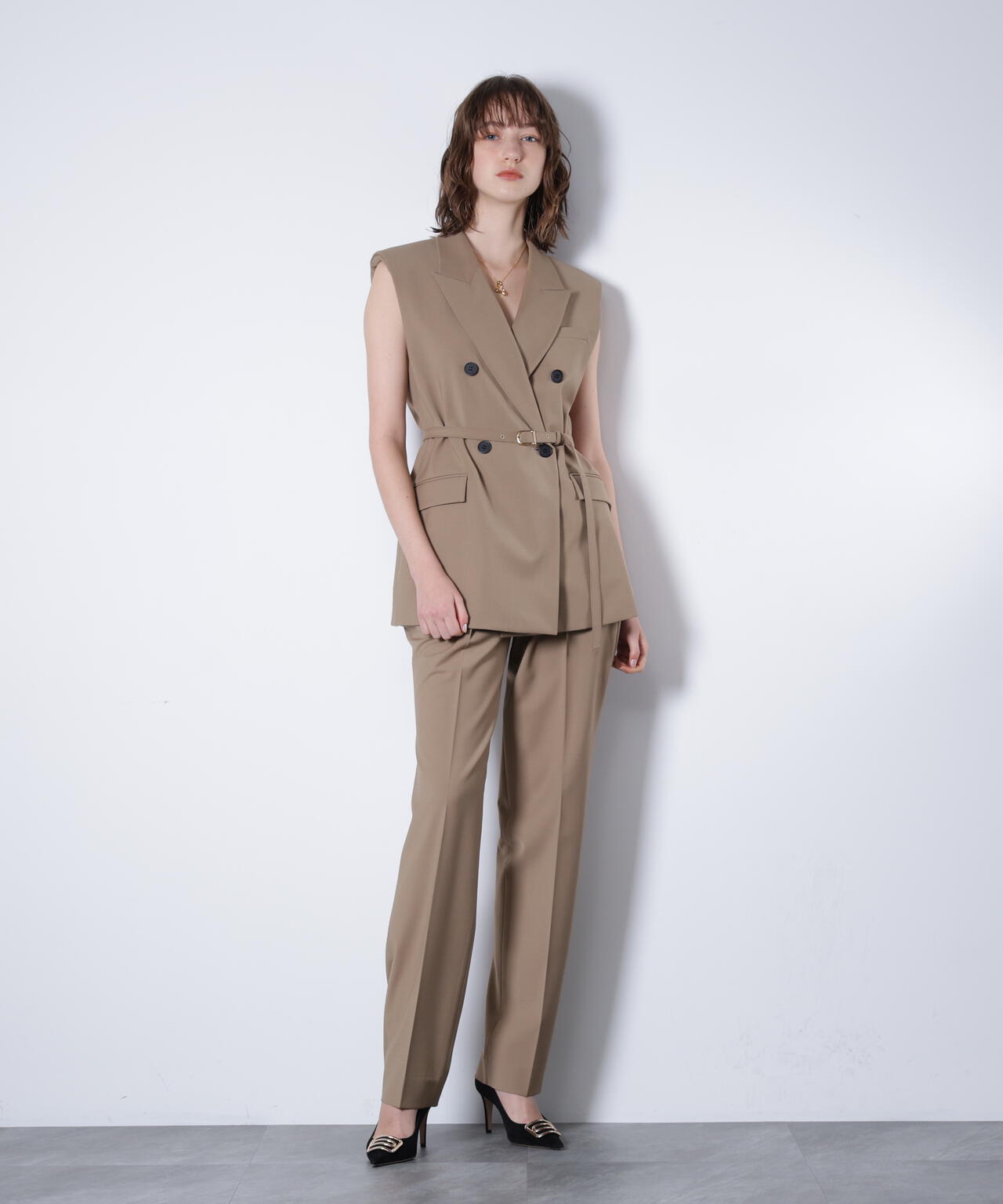 タックポケットパンツ_