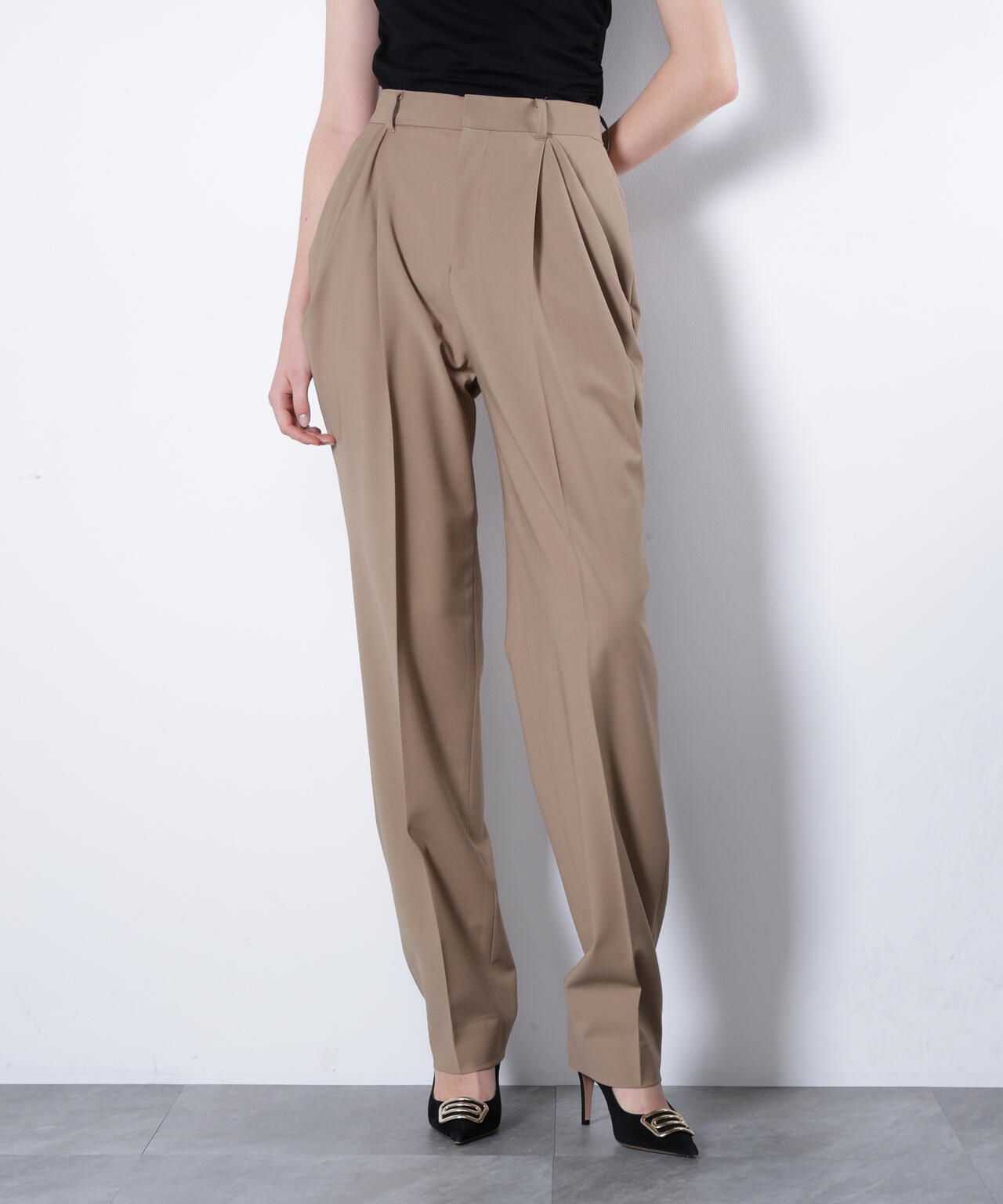 タックポケットパンツ_