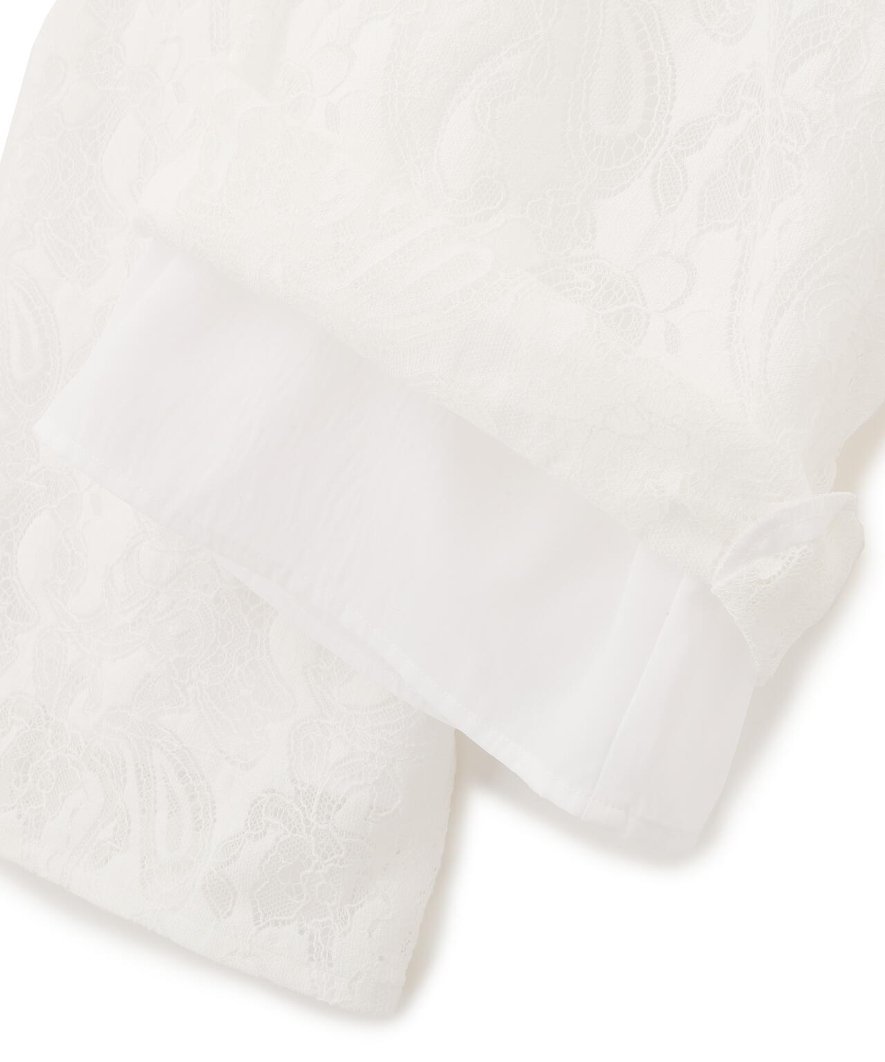 ペイズリーレースフレアーパンツ