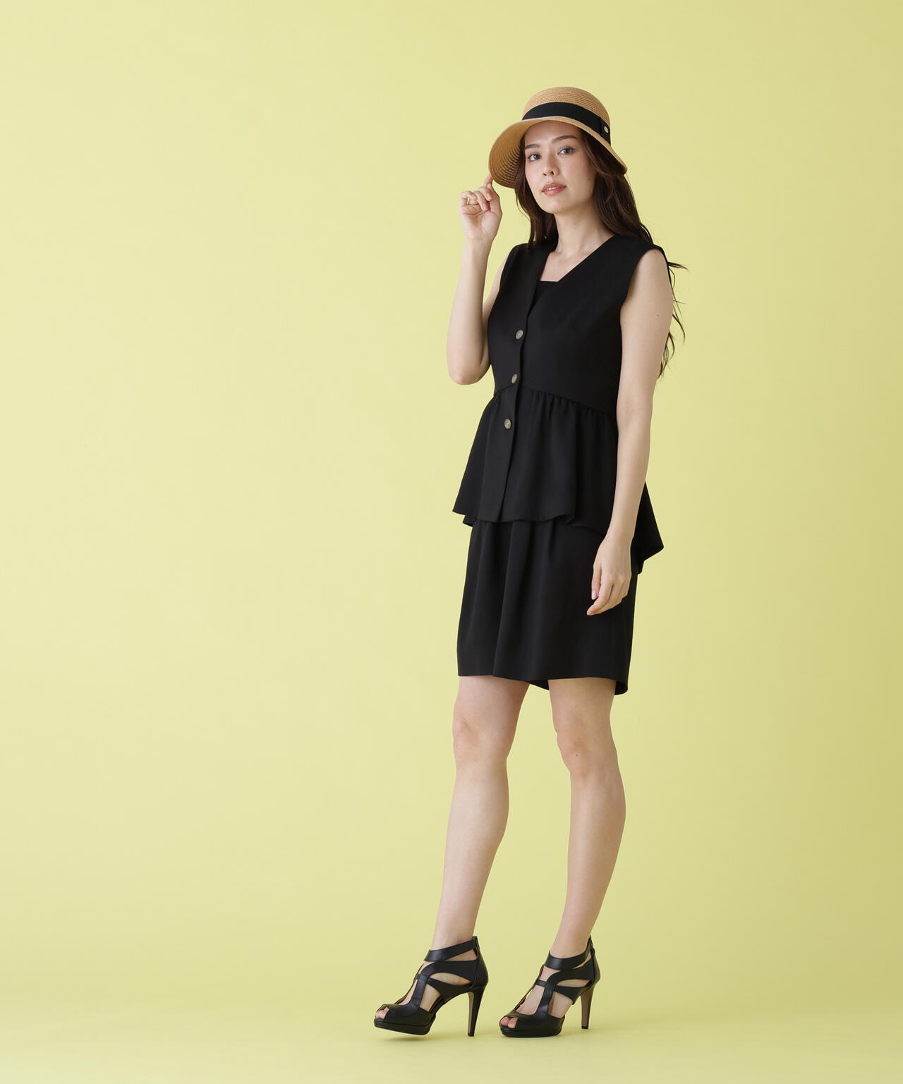 172cm B:86 W:62 H:91 着用サイズ：38