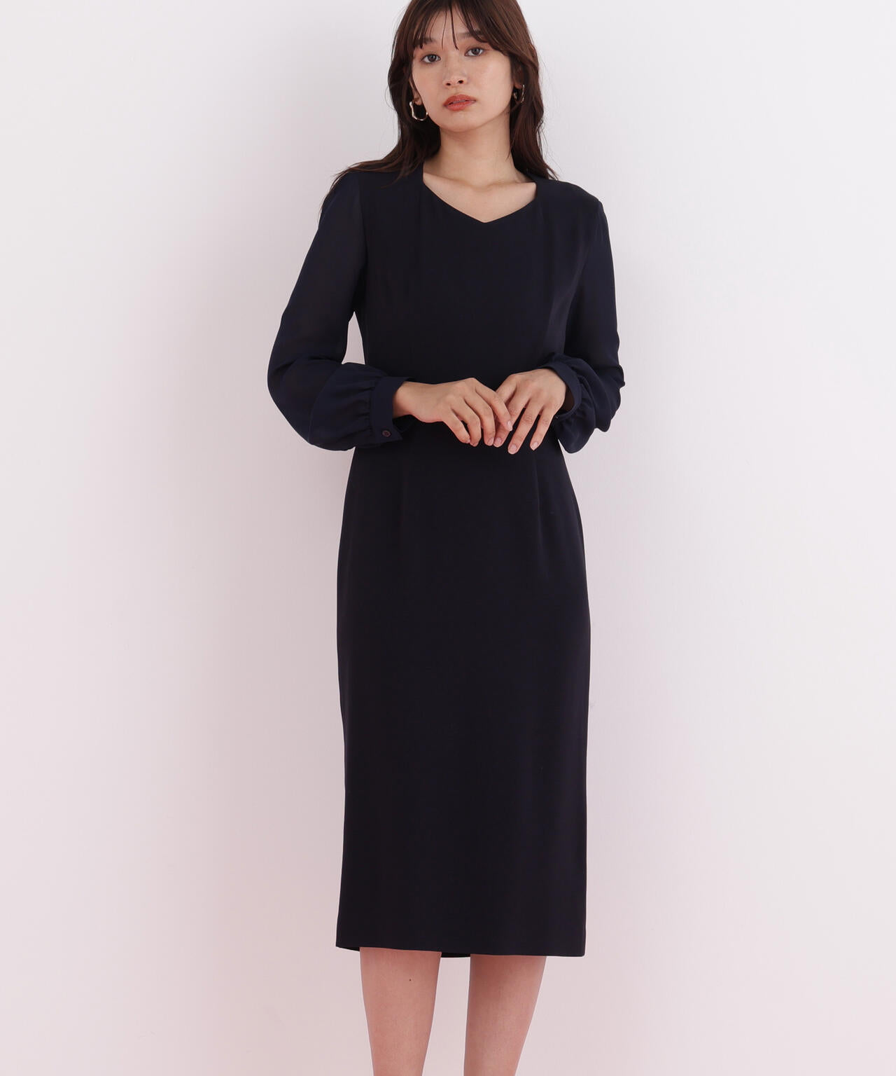 ダイヤモンドネックコンビワンピース | PINKY&DIANNE（ピンキー