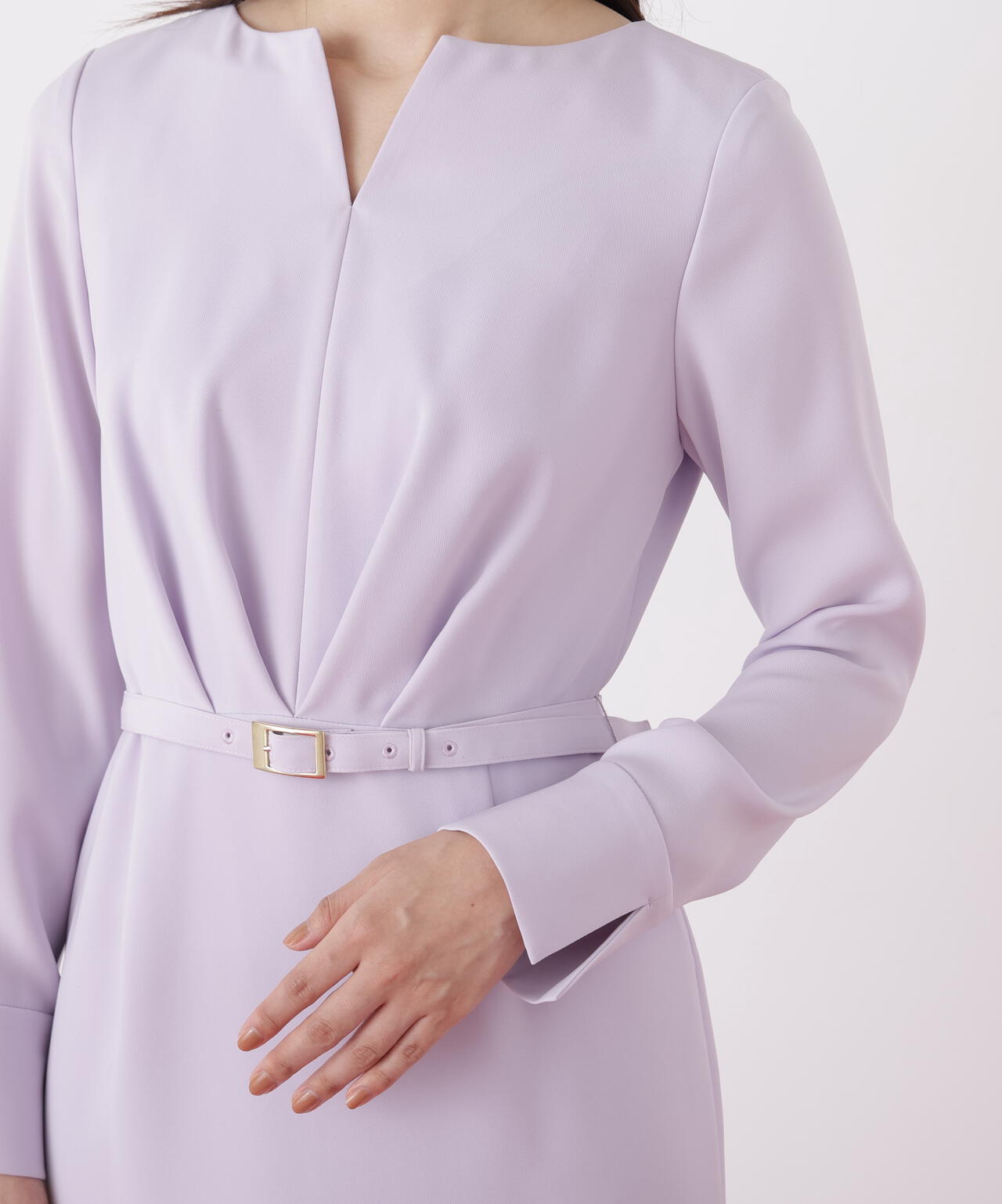 ウエストタックキーネックワンピース | PINKY&DIANNE（ピンキー