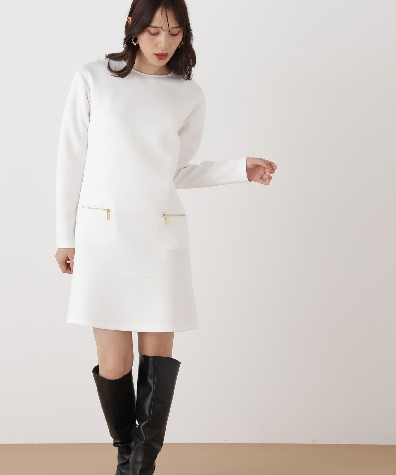 ダンボールニットミニワンピース | PINKY&DIANNE（ピンキー&ダイアン