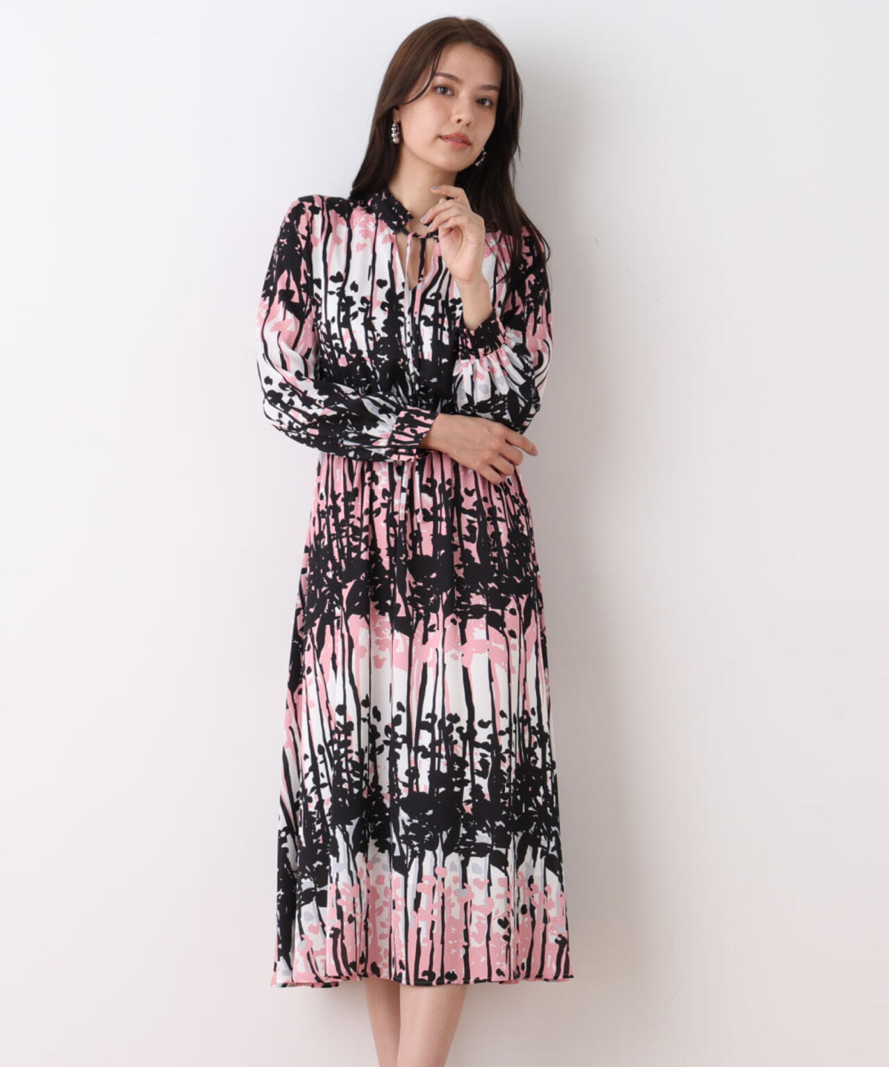 インクフォレストプリントワンピース | PINKY&DIANNE（ピンキー