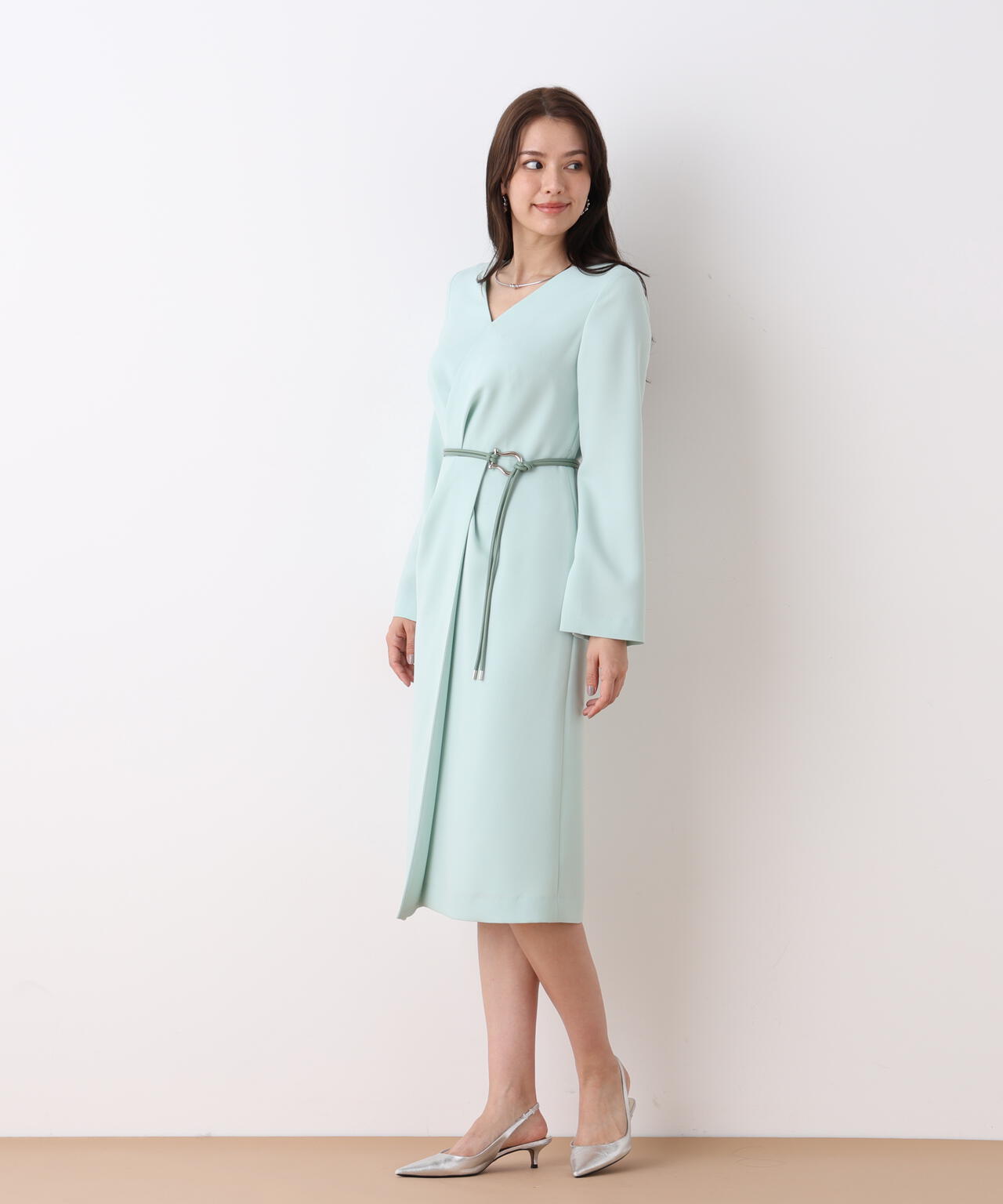 タッククロスウエストワンピース | PINKY&DIANNE（ピンキー&ダイアン