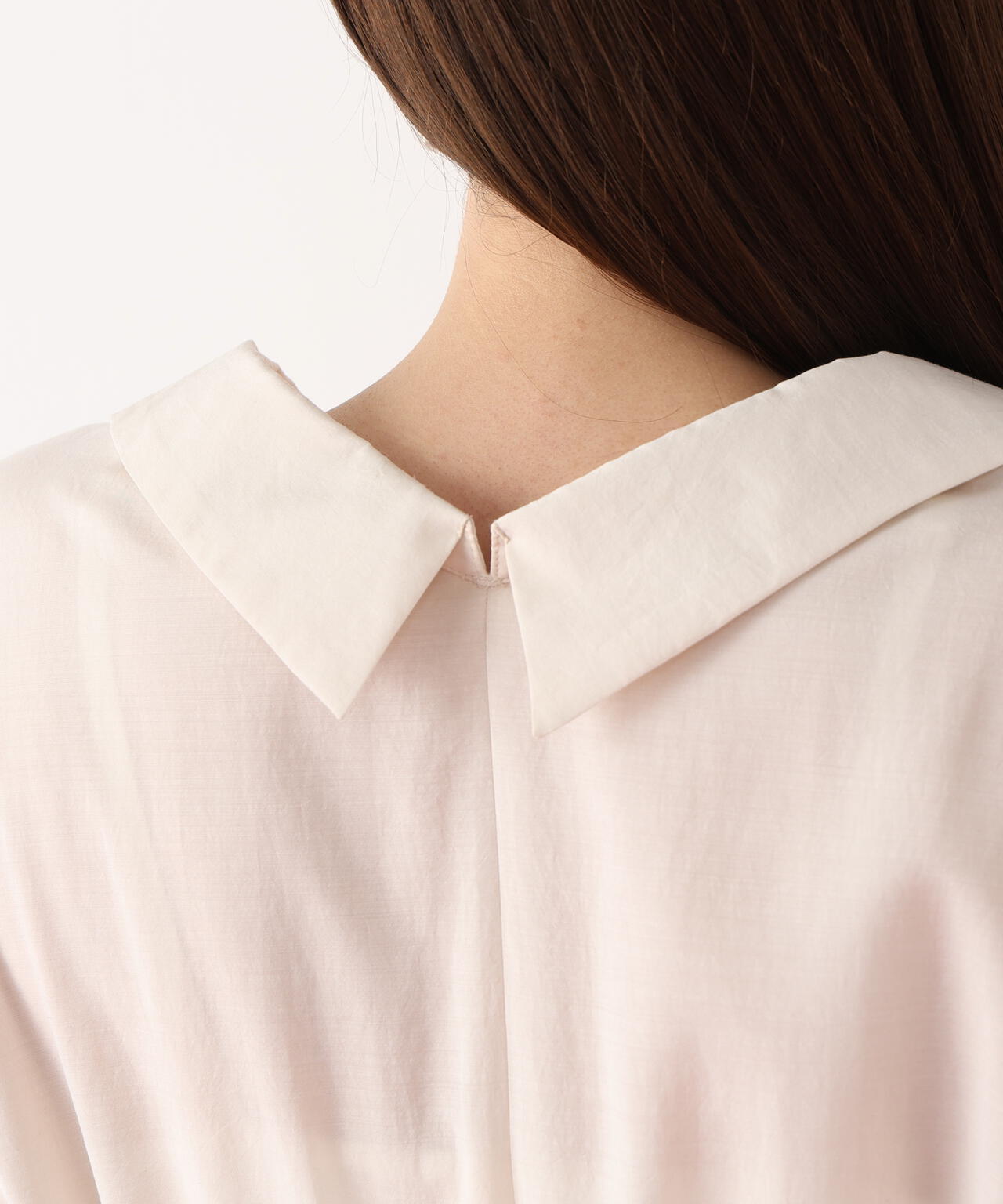 ブライトローンロングシャツワンピース