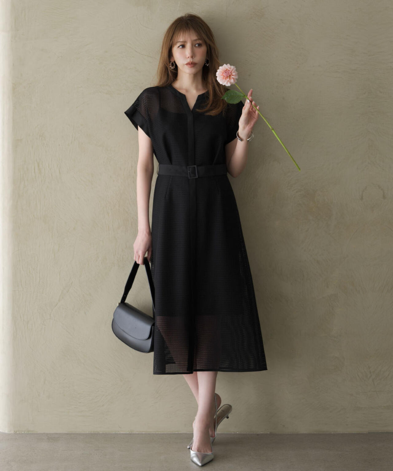 167cm B:82 W: 62H:88 着用サイズ：38