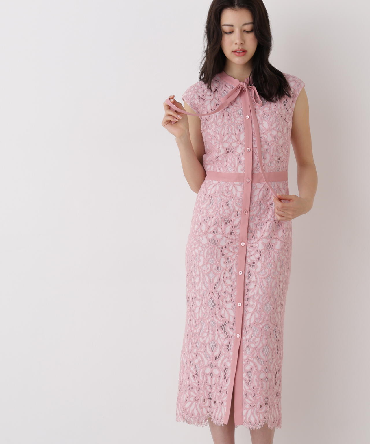 170cm B:76 W:60 H:84 着用サイズ：38