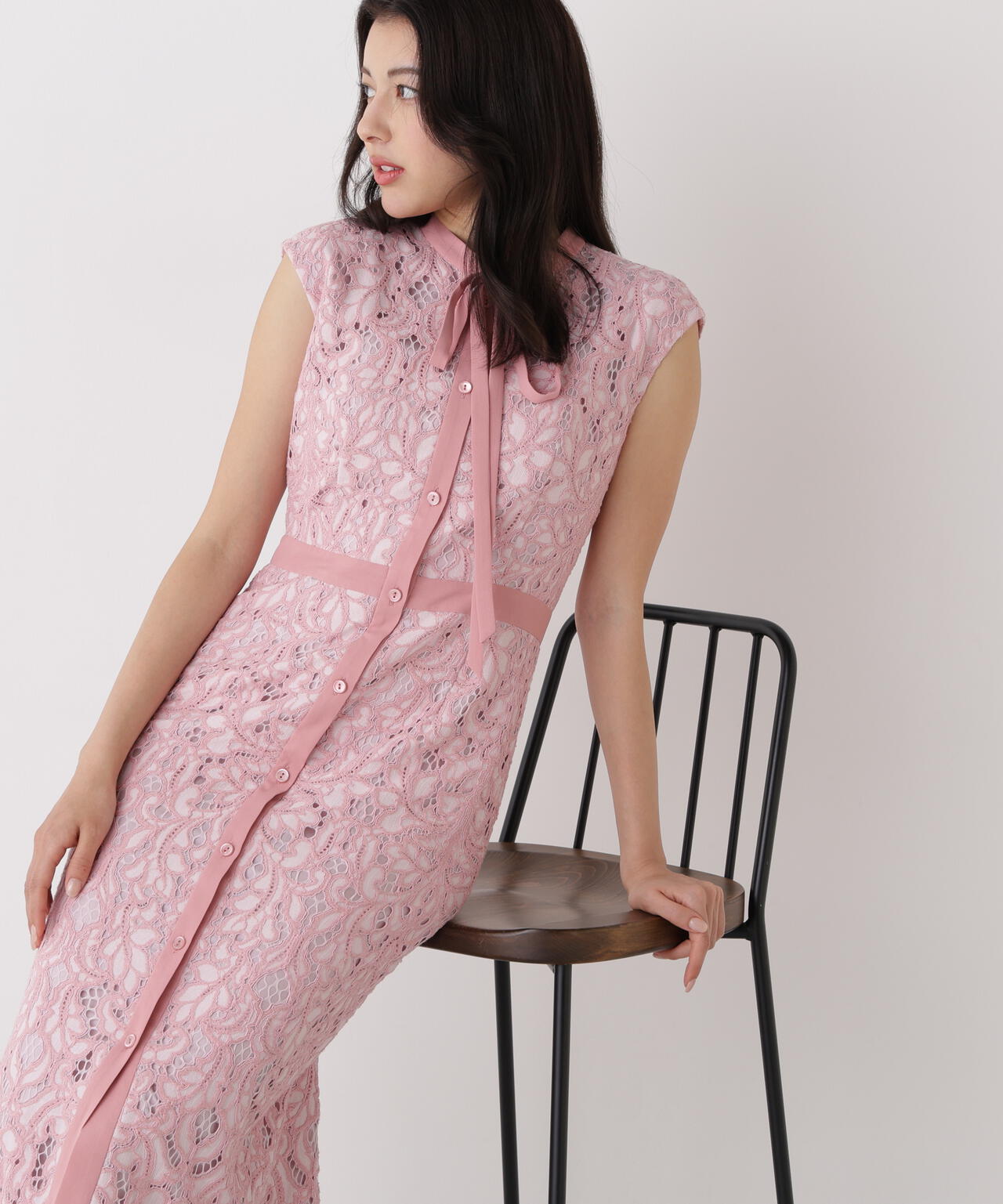 170cm B:76 W:60 H:84 着用サイズ：38