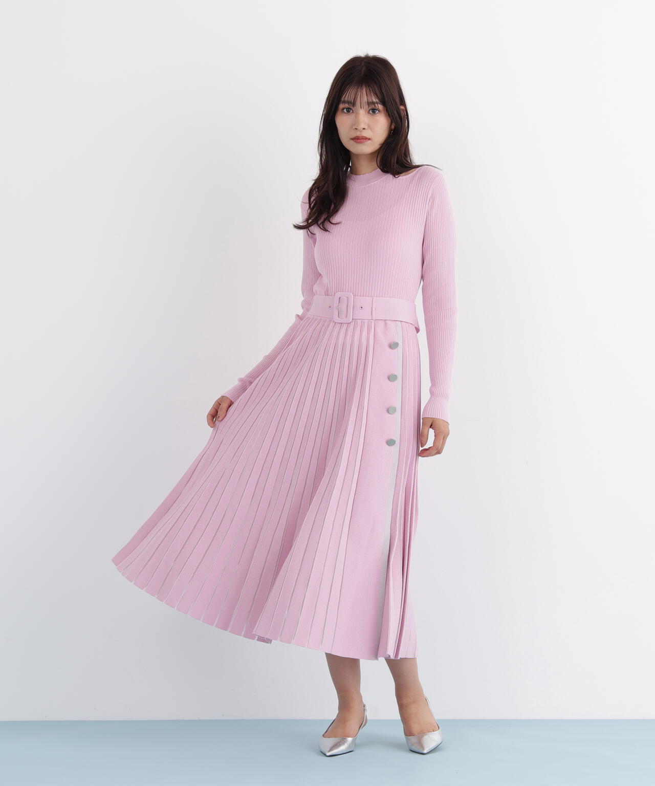 プリーツコンビニットワンピース | PINKY&DIANNE（ピンキー&ダイアン