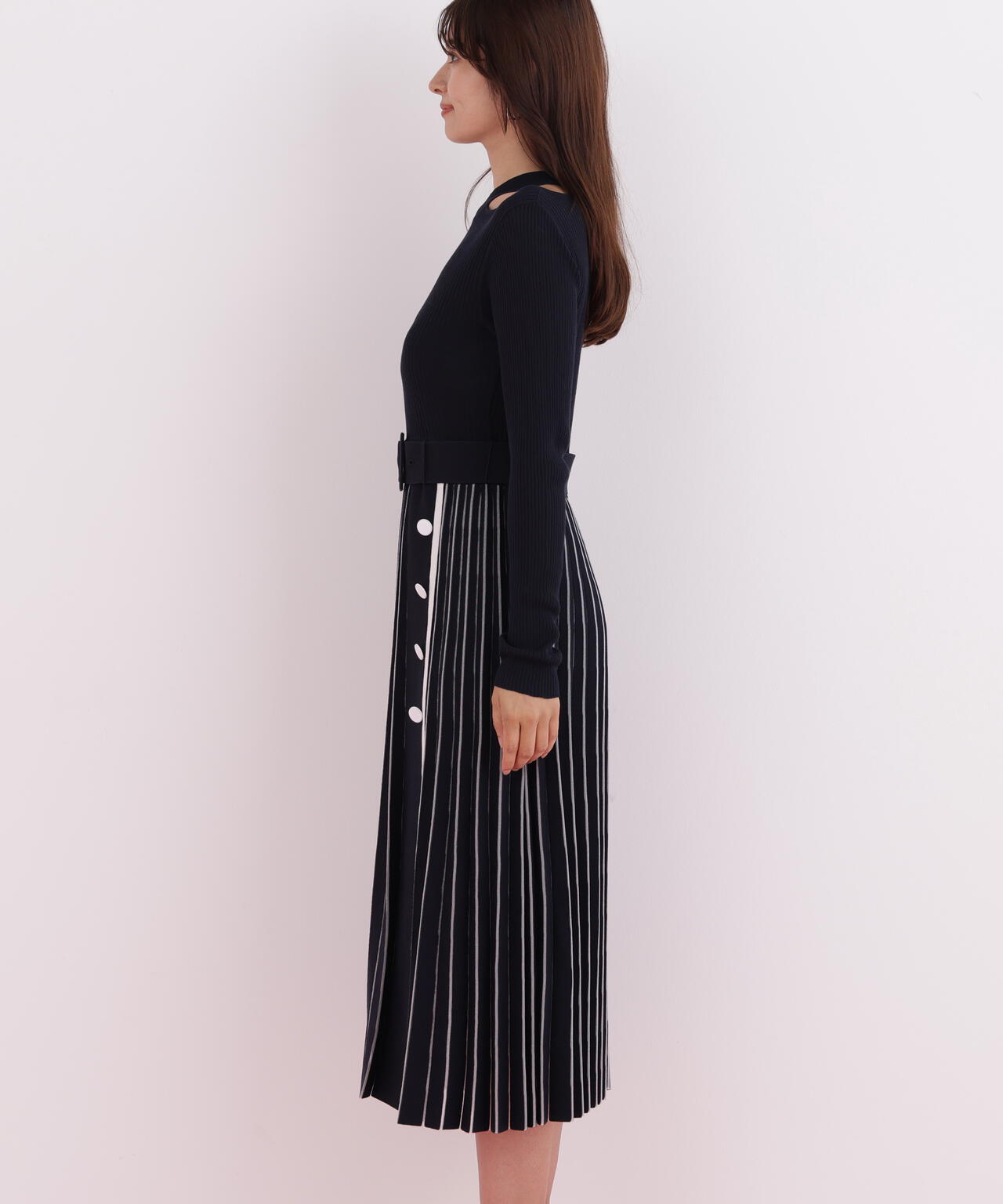 プリーツコンビニットワンピース | PINKY&DIANNE（ピンキー&ダイアン