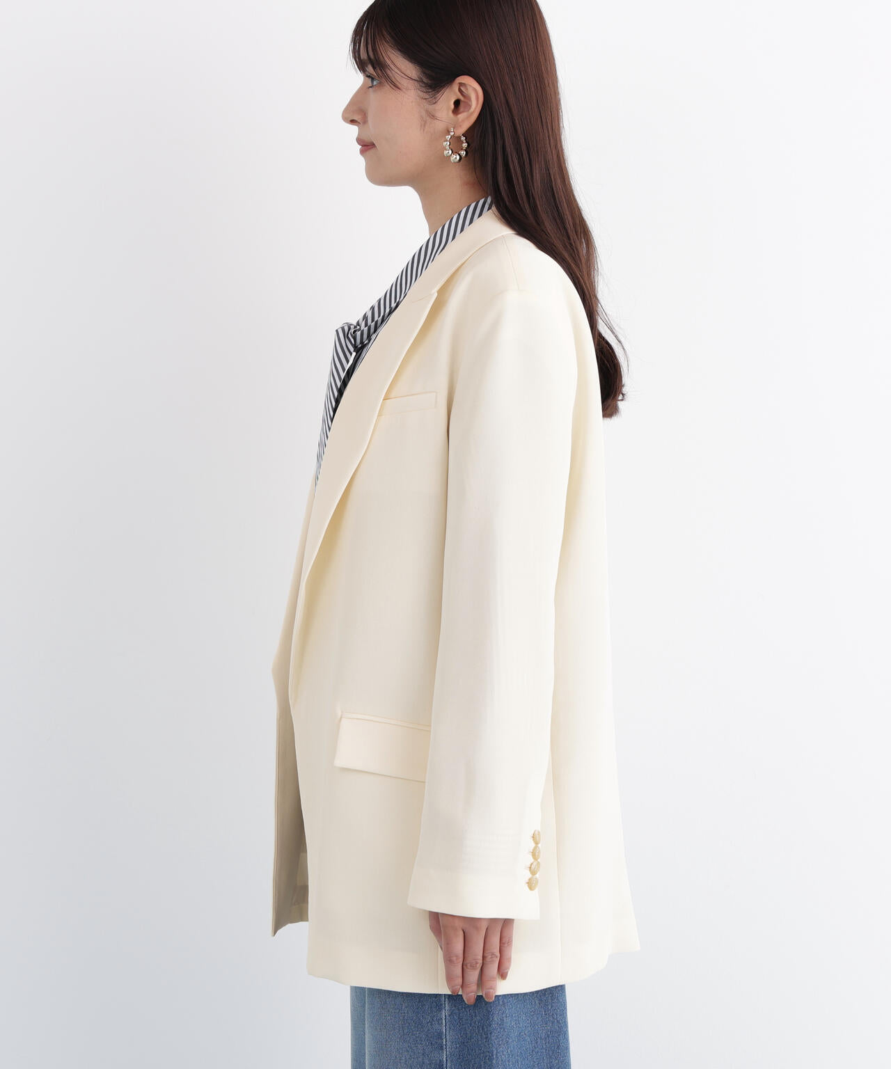 ストライプスリーブジャケット | PINKY&DIANNE（ピンキー&ダイアン