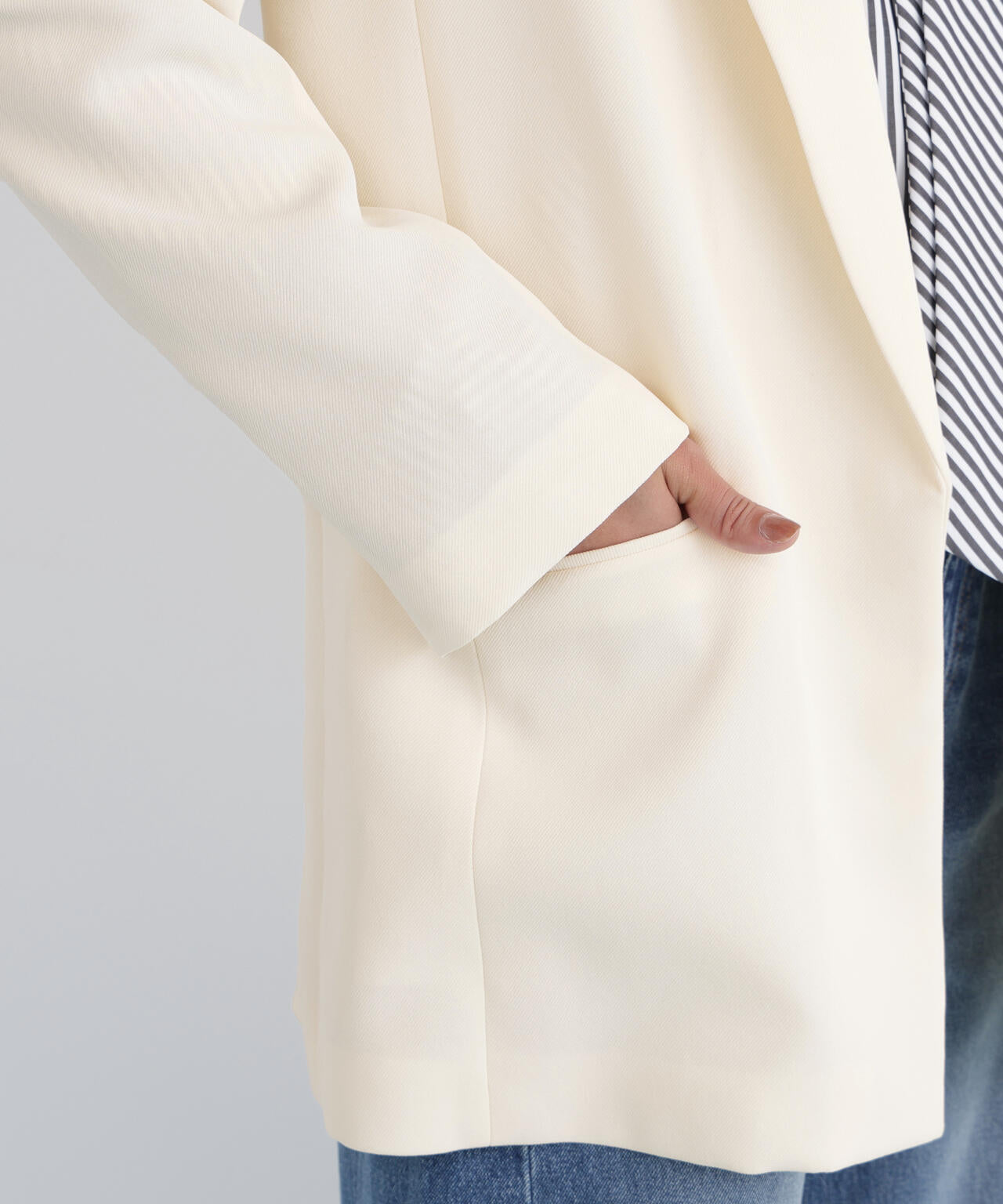 ストライプスリーブジャケット | PINKY&DIANNE（ピンキー&ダイアン