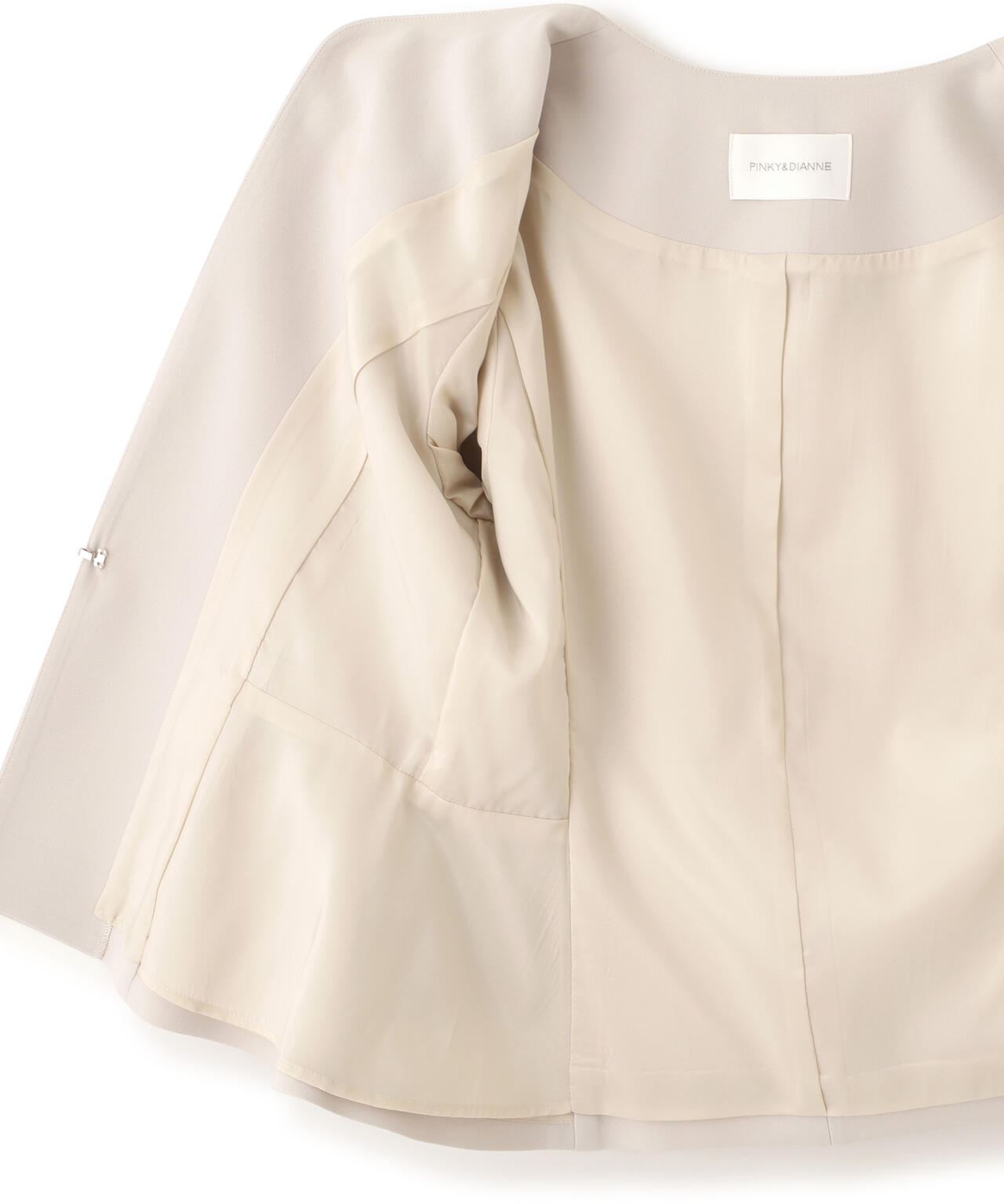 キーネックペプラムジャケット | PINKY&DIANNE（ピンキー&ダイアン