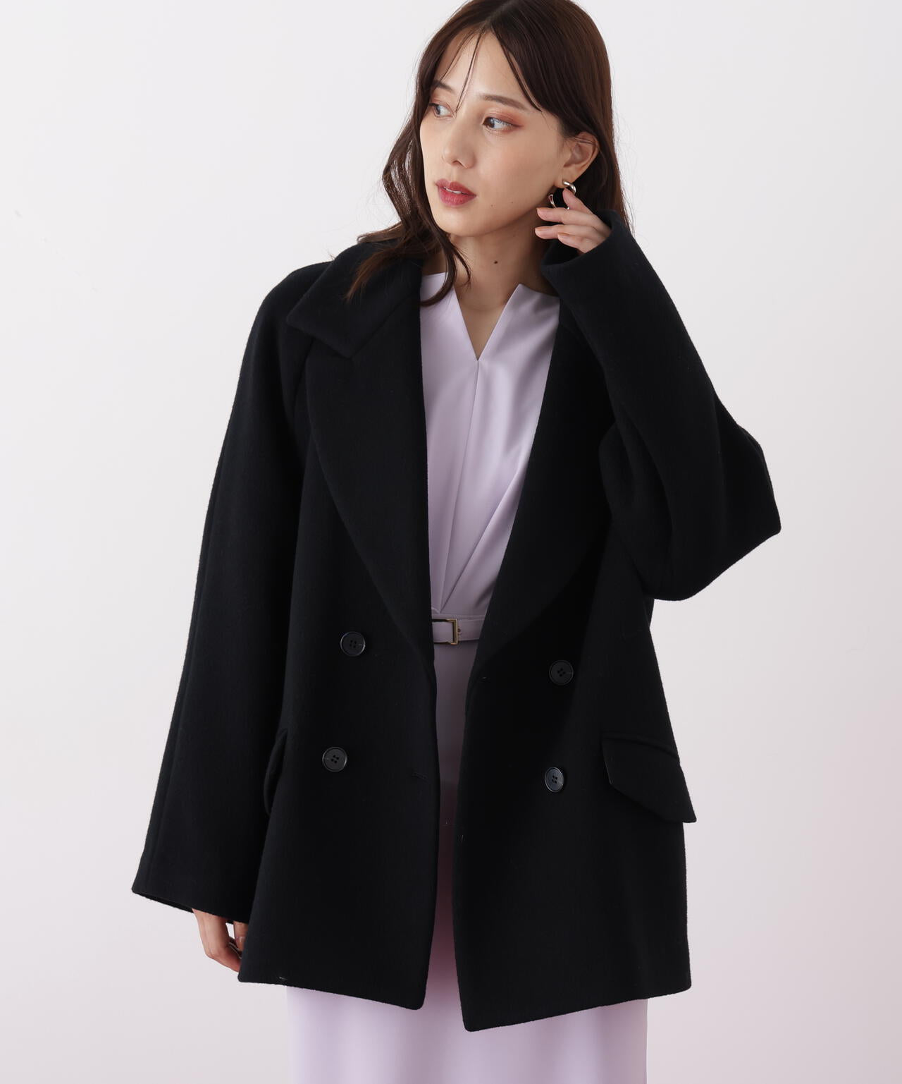 ダブルブレストショートコート | PINKY&DIANNE（ピンキー&ダイアン