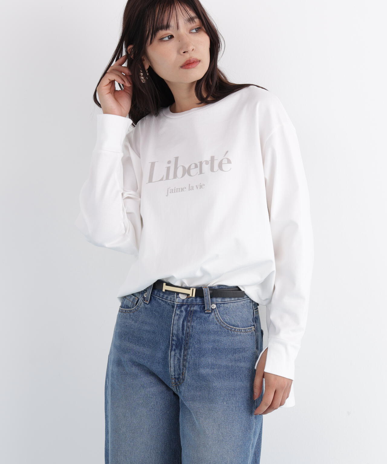 「Ｌｉｂｅｒｔｅ」ロングＴシャツ