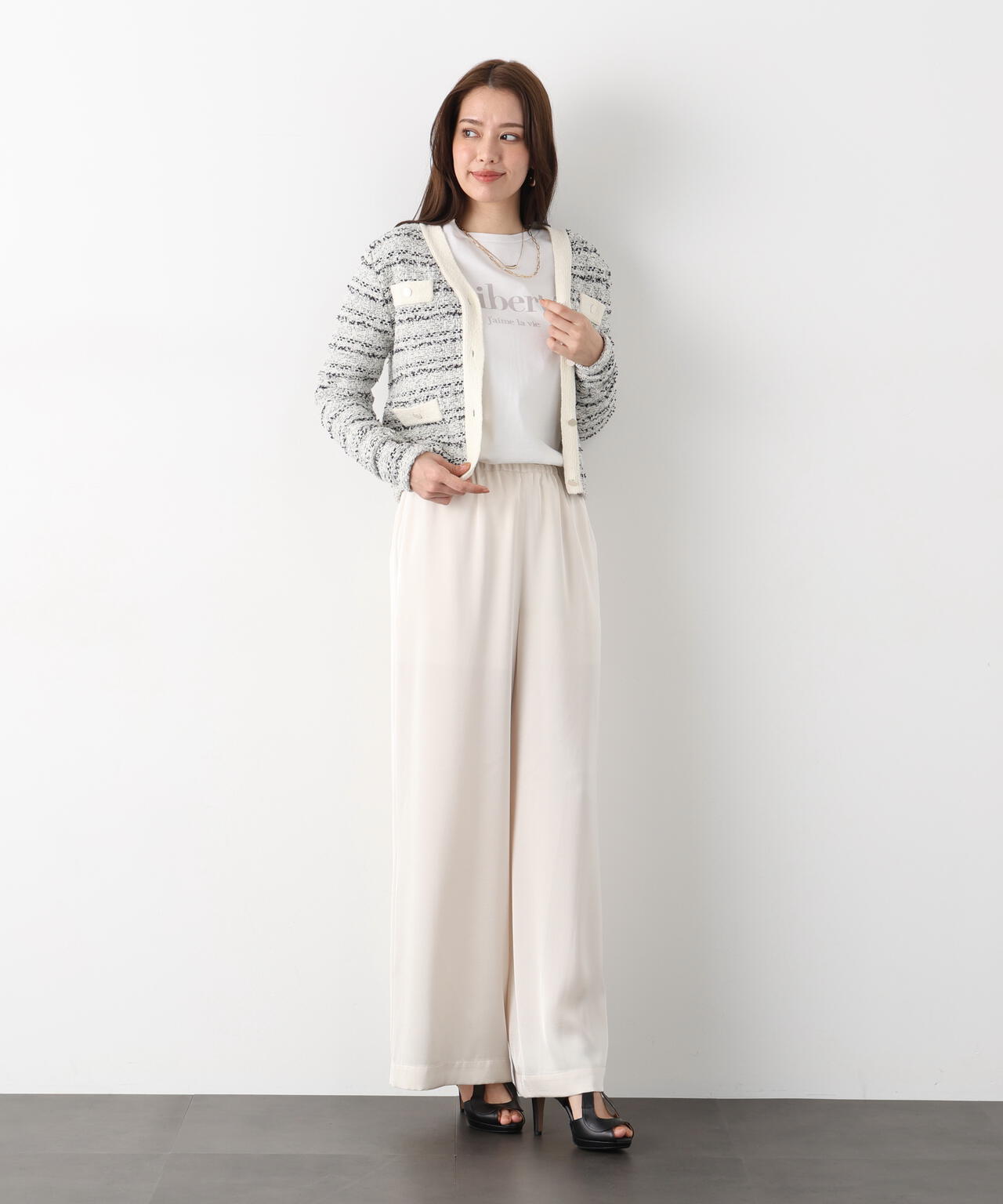 Liberte」ロングTシャツ | PINKY&DIANNE（ピンキー&ダイアン