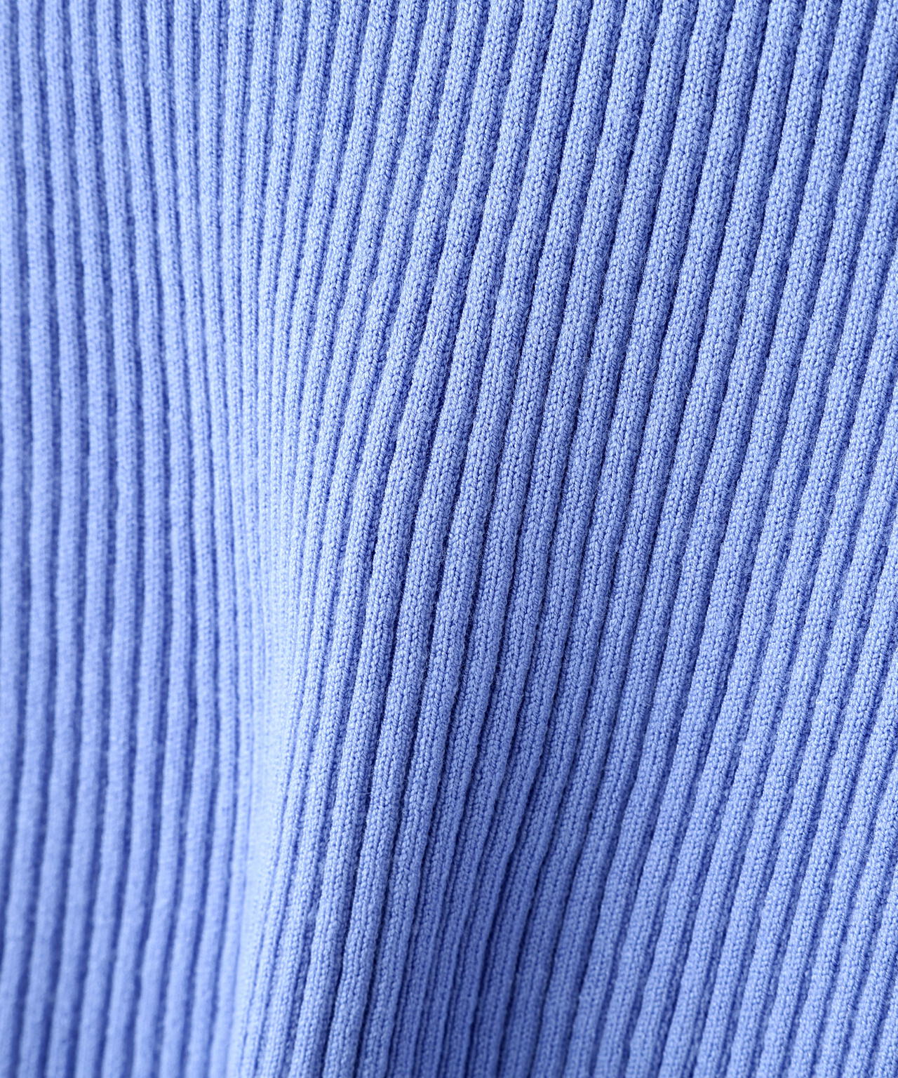 アシンメトリーネックニットプルオーバー