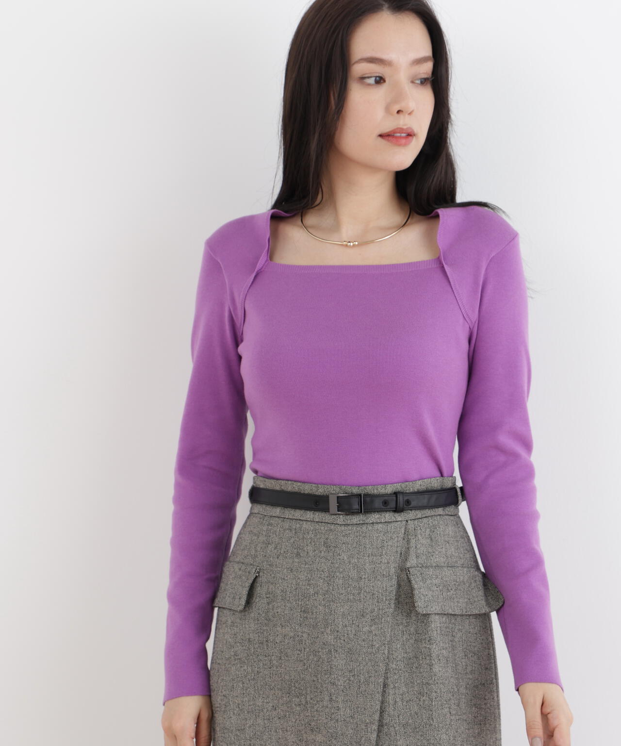 プルオーバーシンプルハイゲージ | PINKY&DIANNE（ピンキー&ダイアン