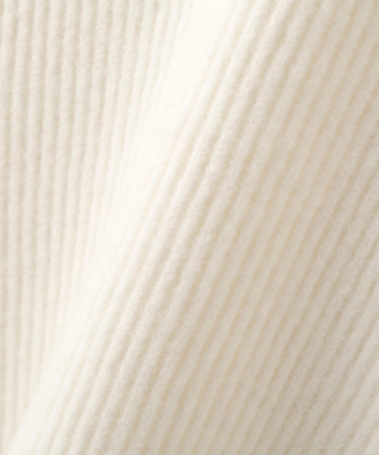 フードスヌード付きニットプルオーバー