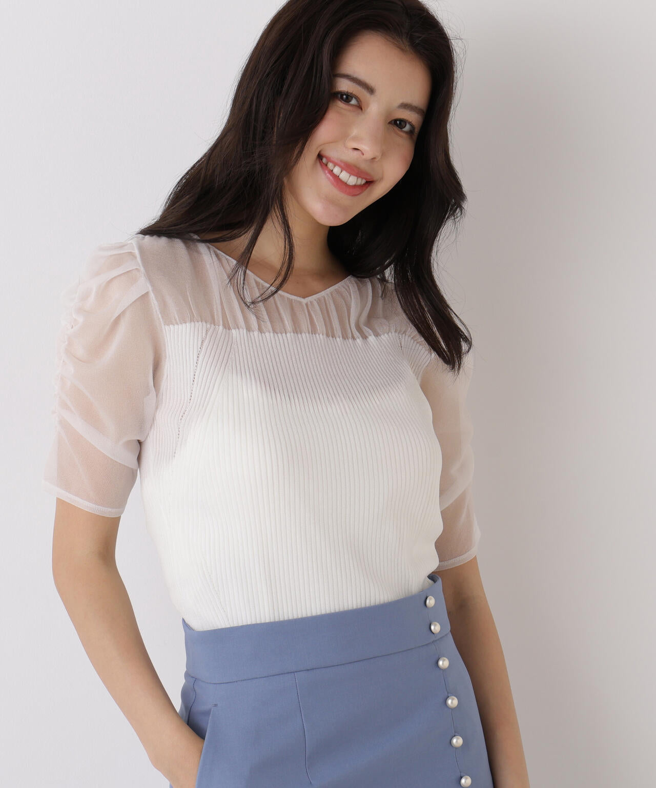 170cm B:76 W:60 H:84 着用サイズ：38