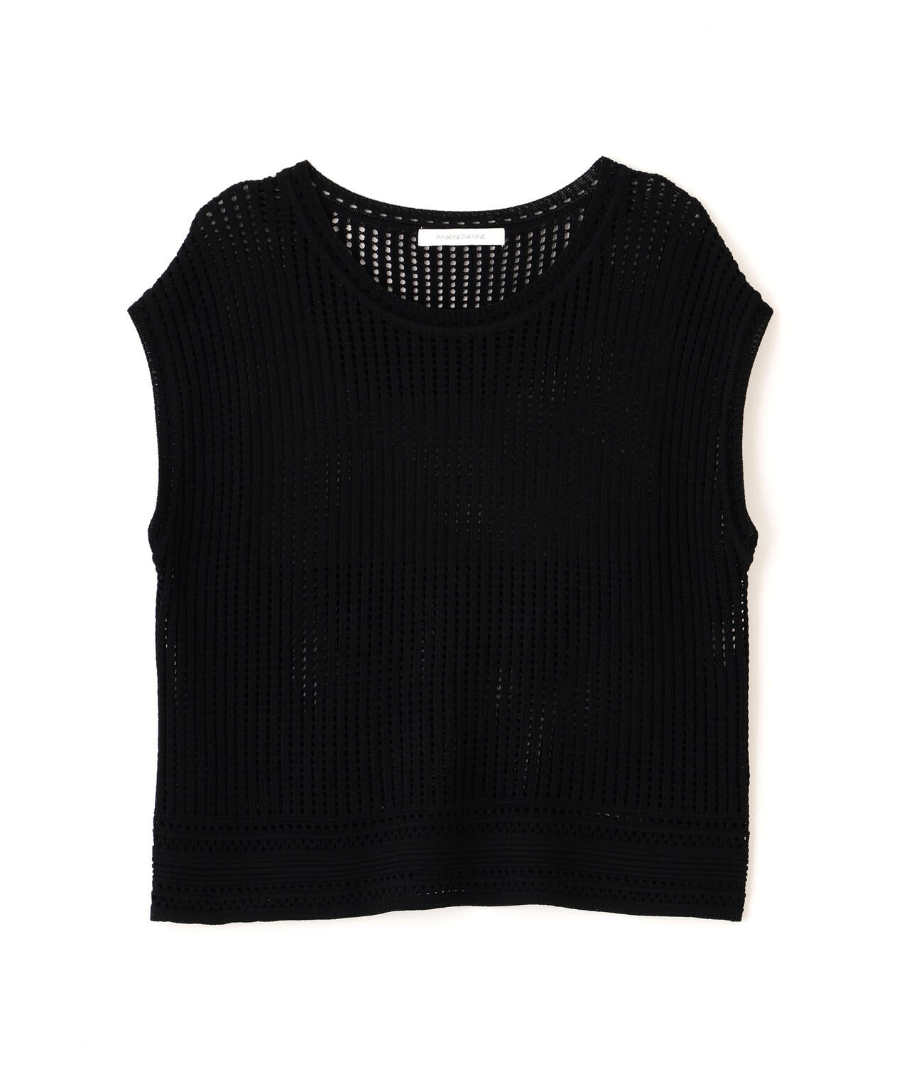 メッシュニットプルオーバー