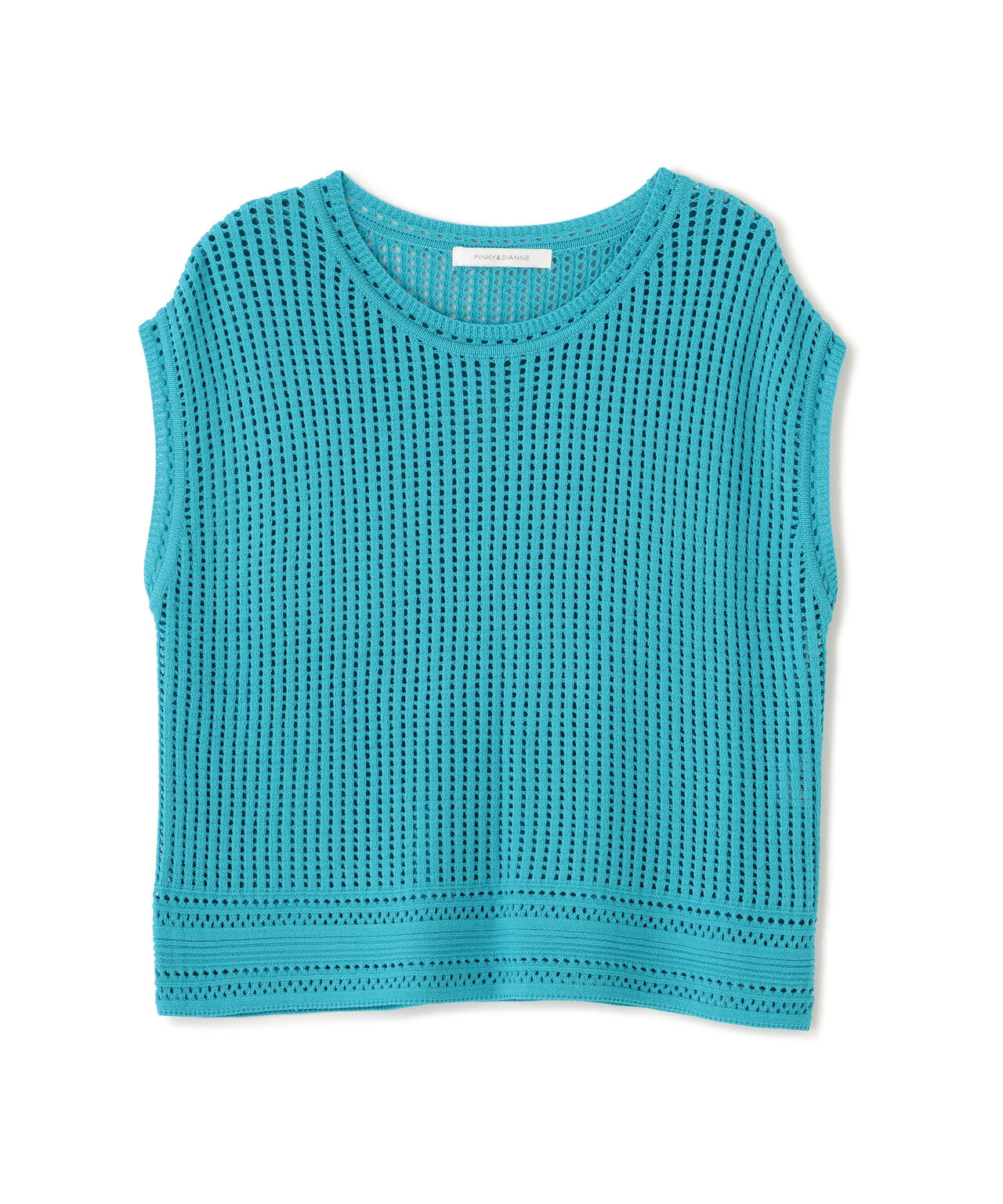 メッシュニットプルオーバー