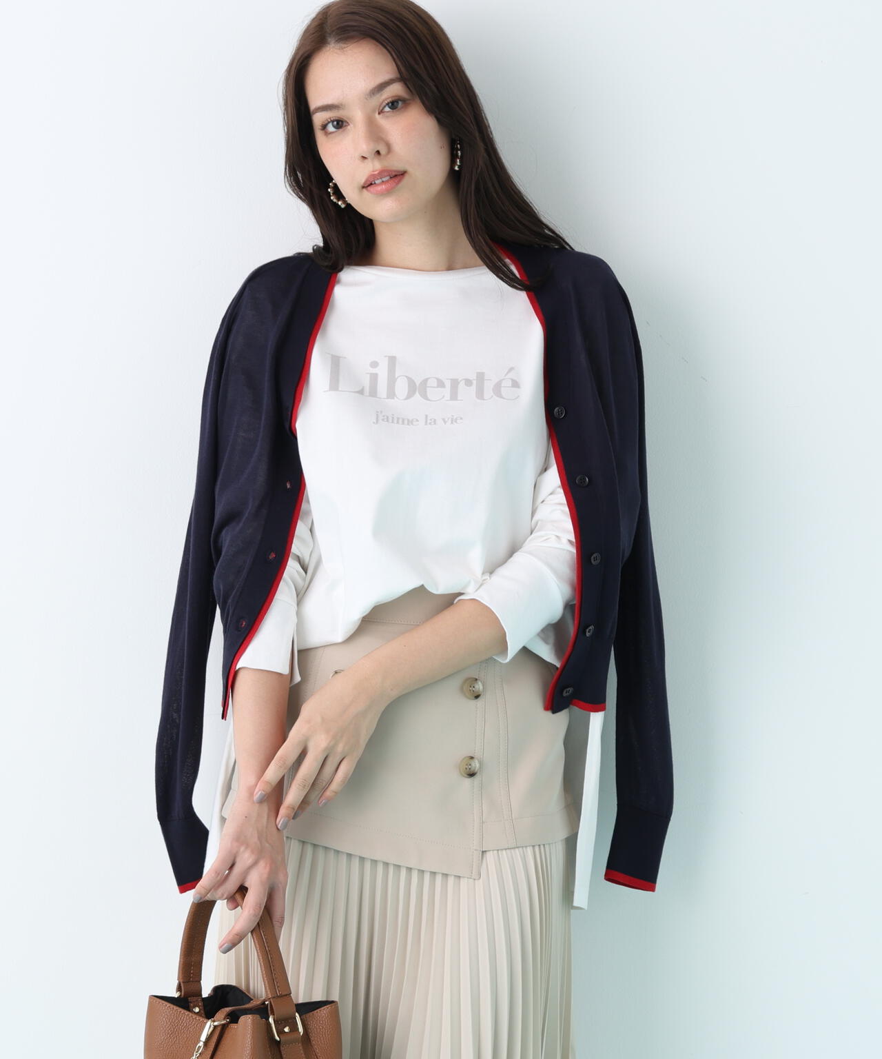 Ｖネックパレットニットカーディガン