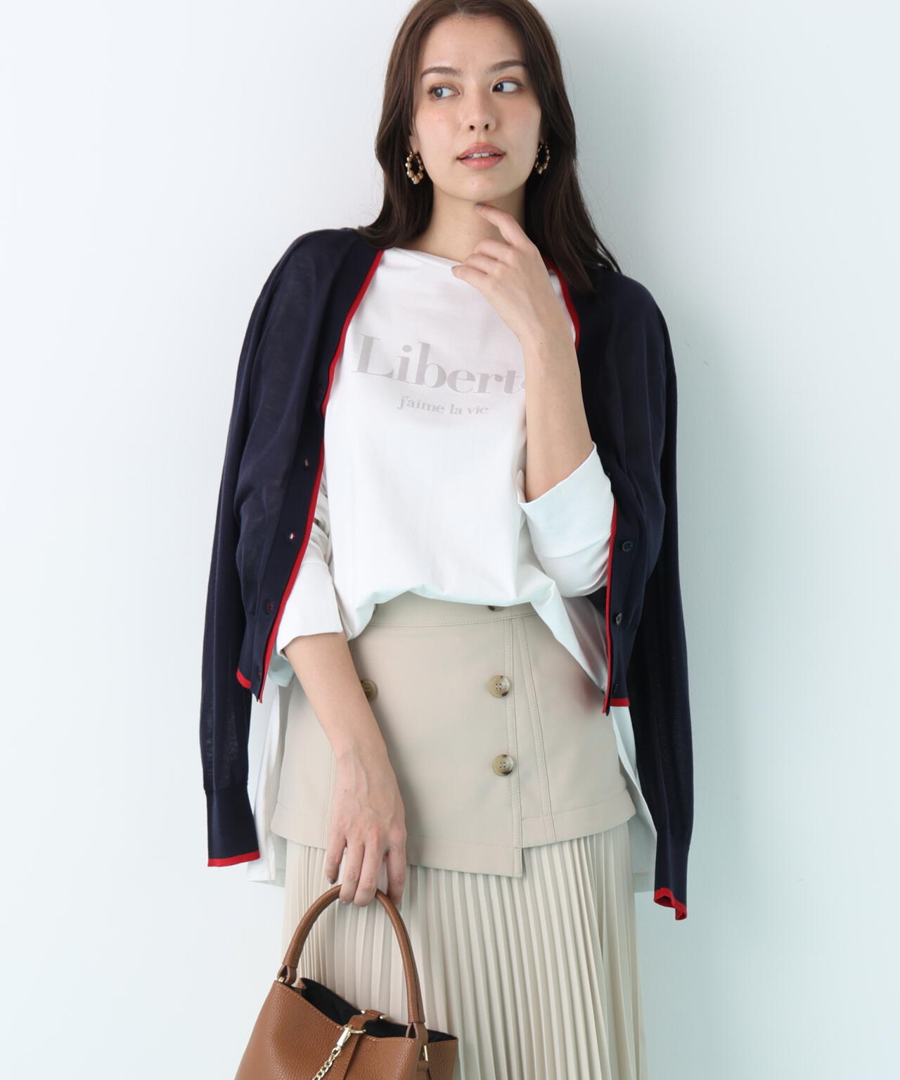 Ｖネックパレットニットカーディガン