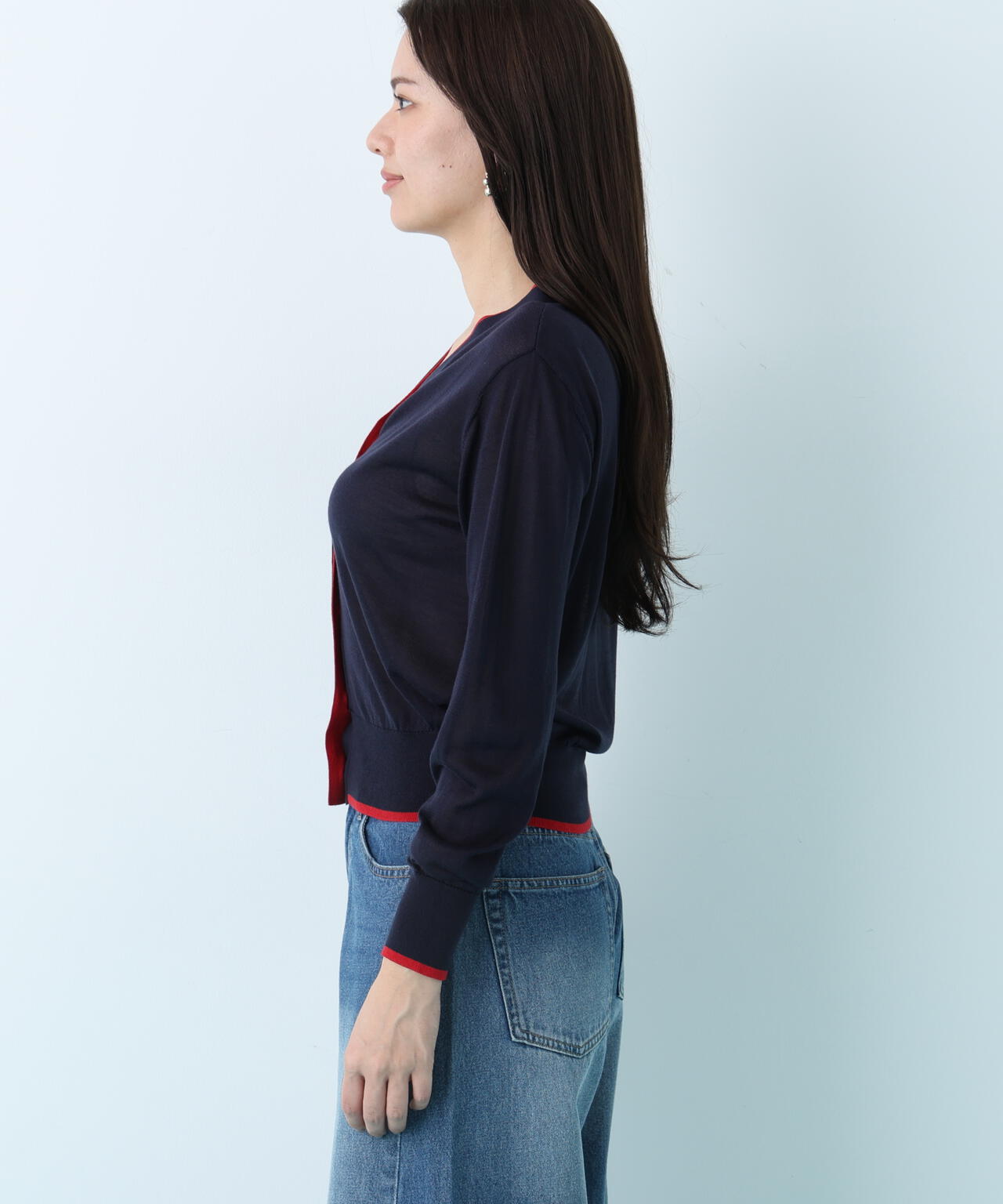 Ｖネックパレットニットカーディガン