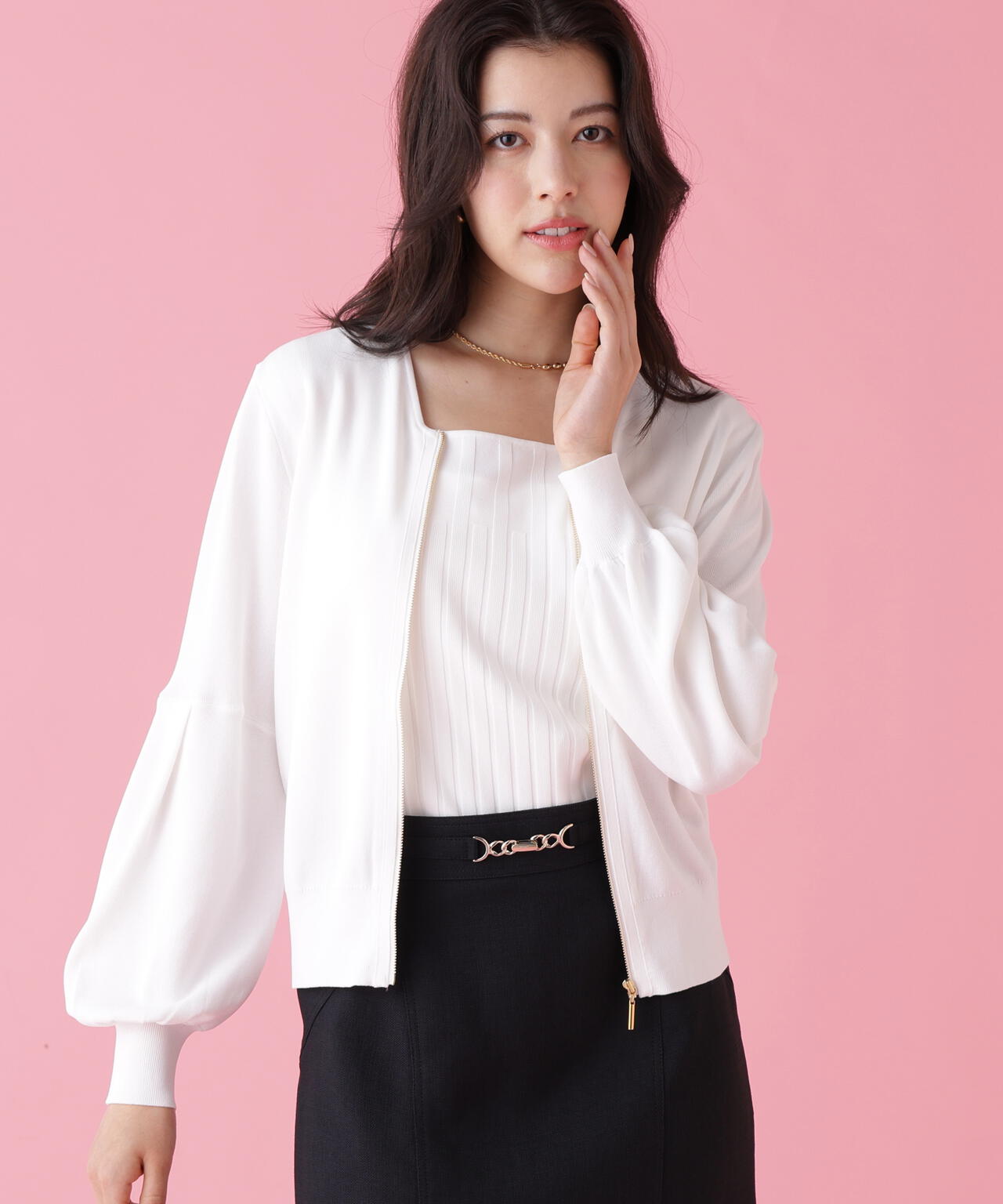 170cm B:76 W:60 H:84 着用サイズ：38