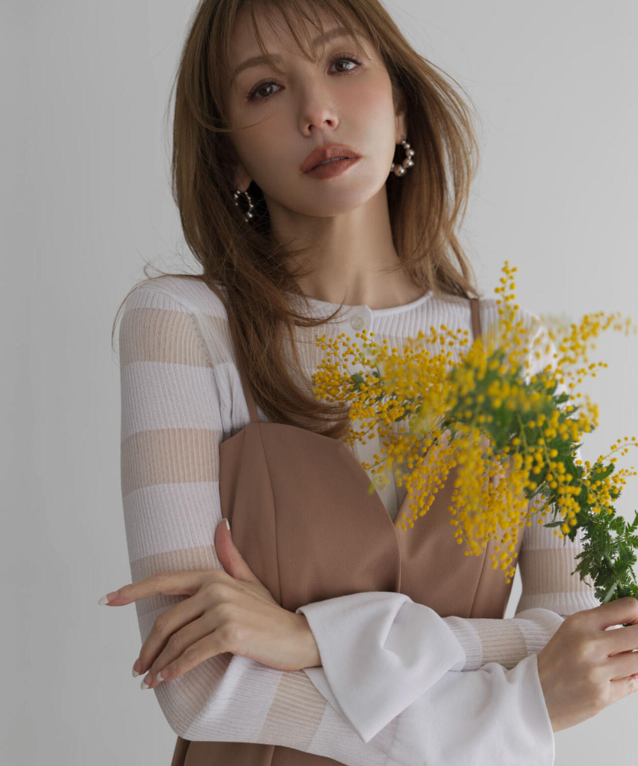 167cm B:82 W: 62H:88 着用サイズ：38