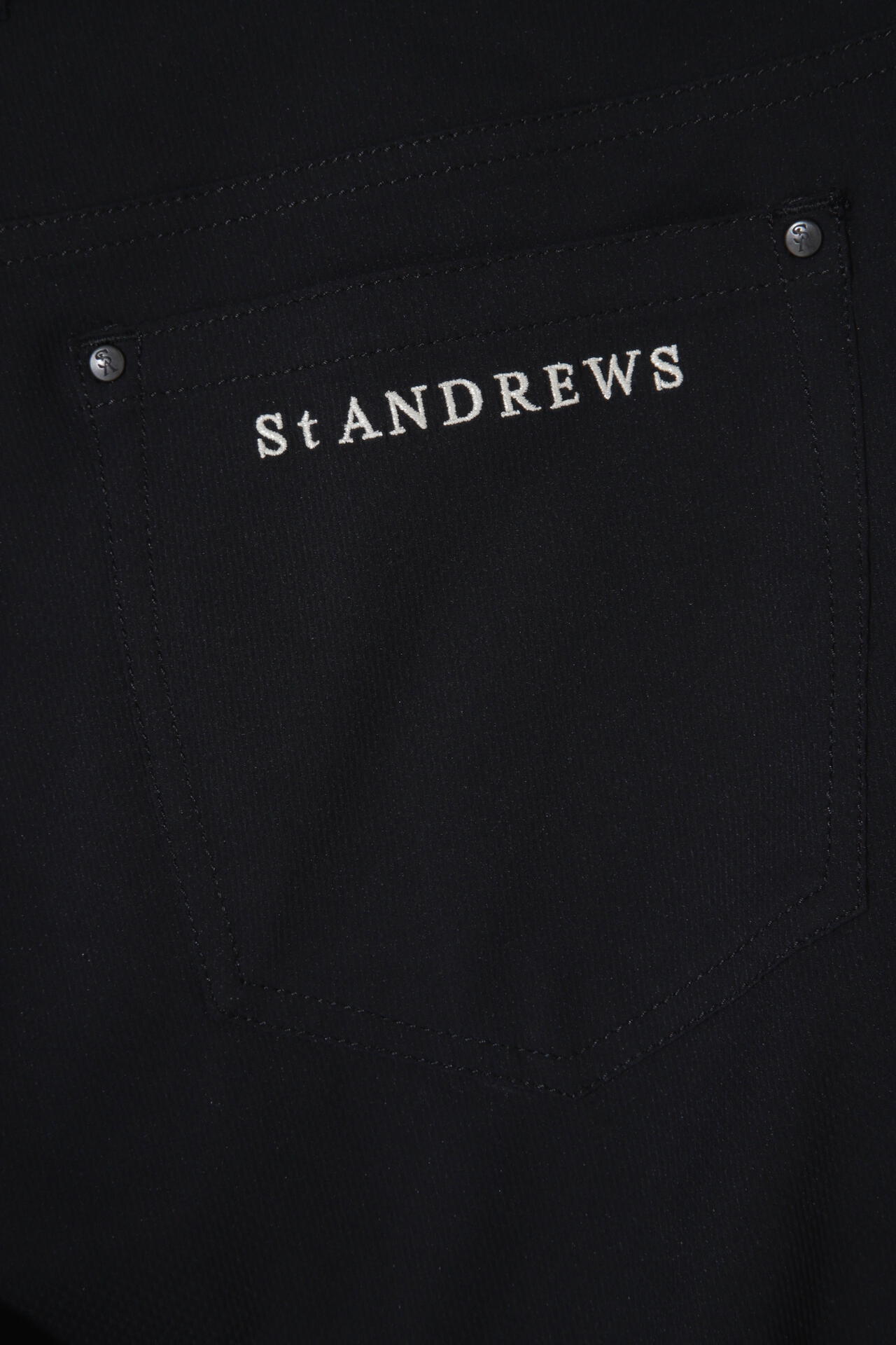 McMardワッフルストレッチ 5ポケットパンツ (MENS) | St ANDREWS