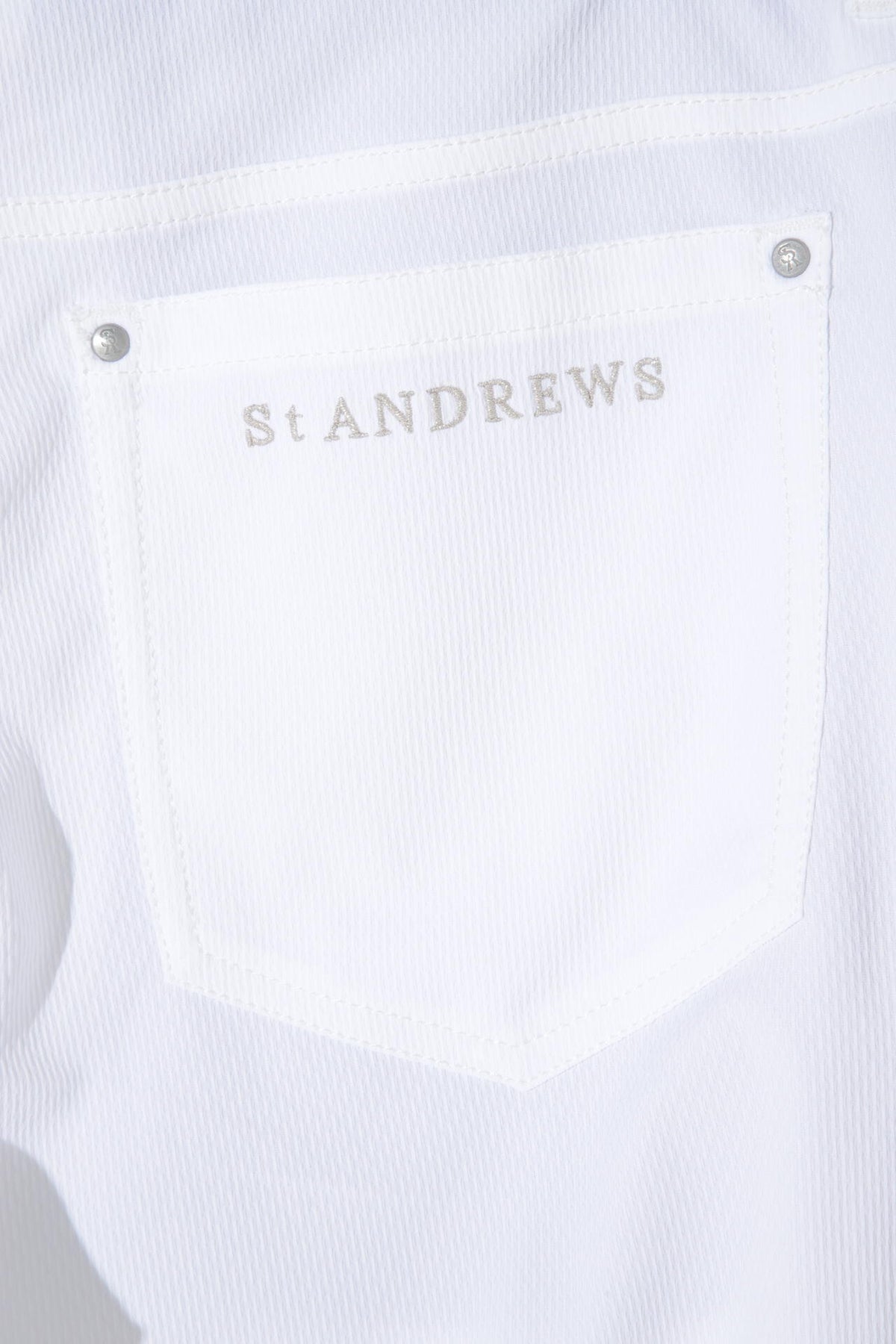 McMardワッフルストレッチ 5ポケットパンツ (MENS)