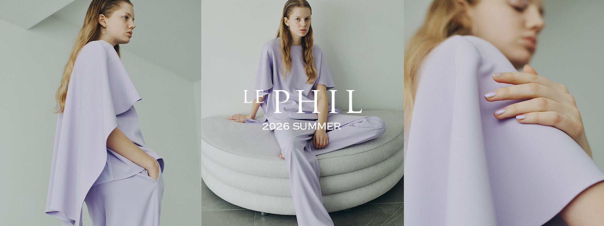 LE PHIL新品紙タグ付き⭐️日本製❗️カップインリブワンショルダートップキャミ LE PHIL(ル フィル)｜《LE PHIL》カップインリブワンショルダートップ