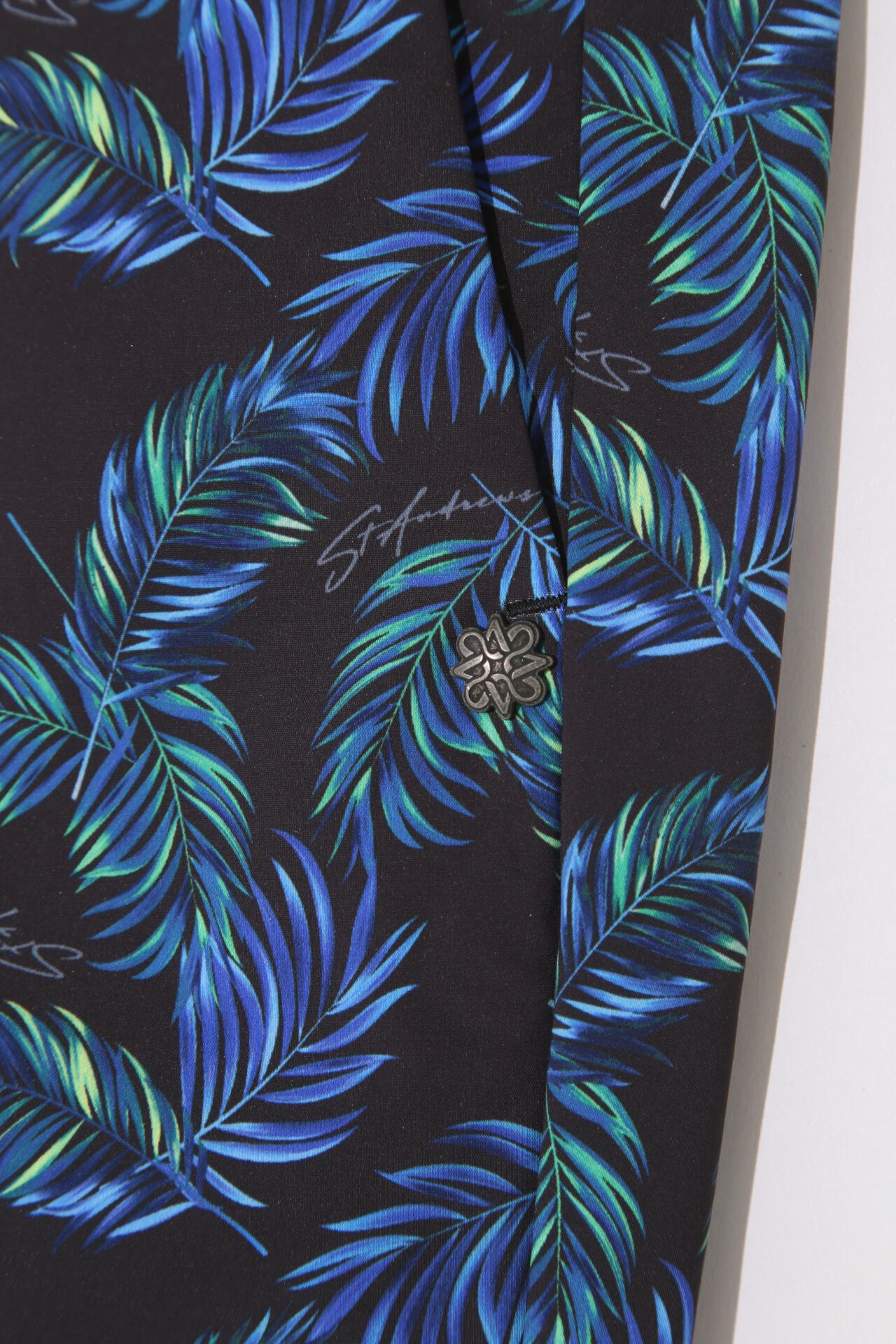 St Andrews パームリーフ柄パンツ M St Andrews パームリーフ柄パンツ M St Andrews パームリーフ柄