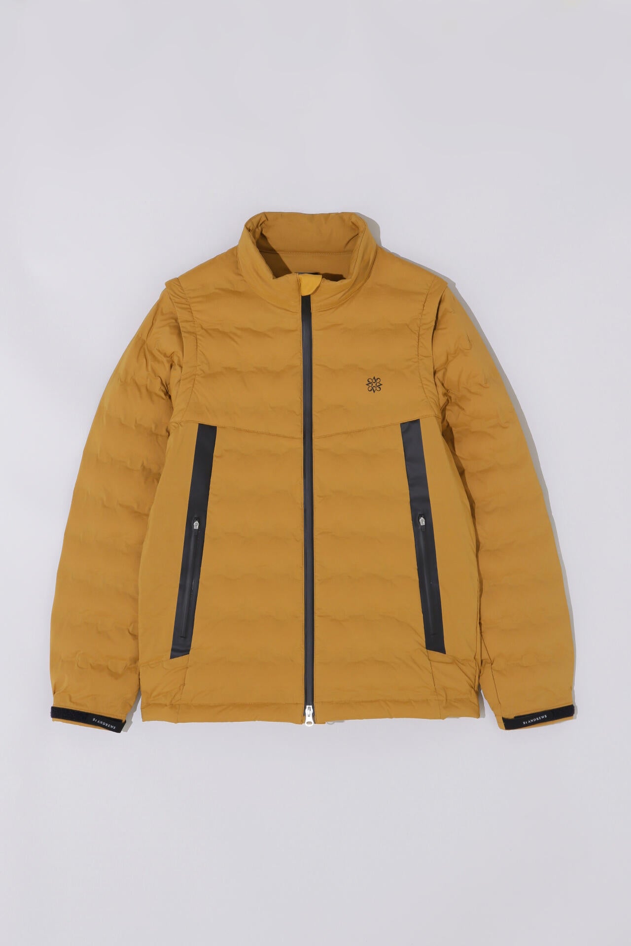 袖取り外し可能 ケルトジャガード中綿ブルゾン (MENS)