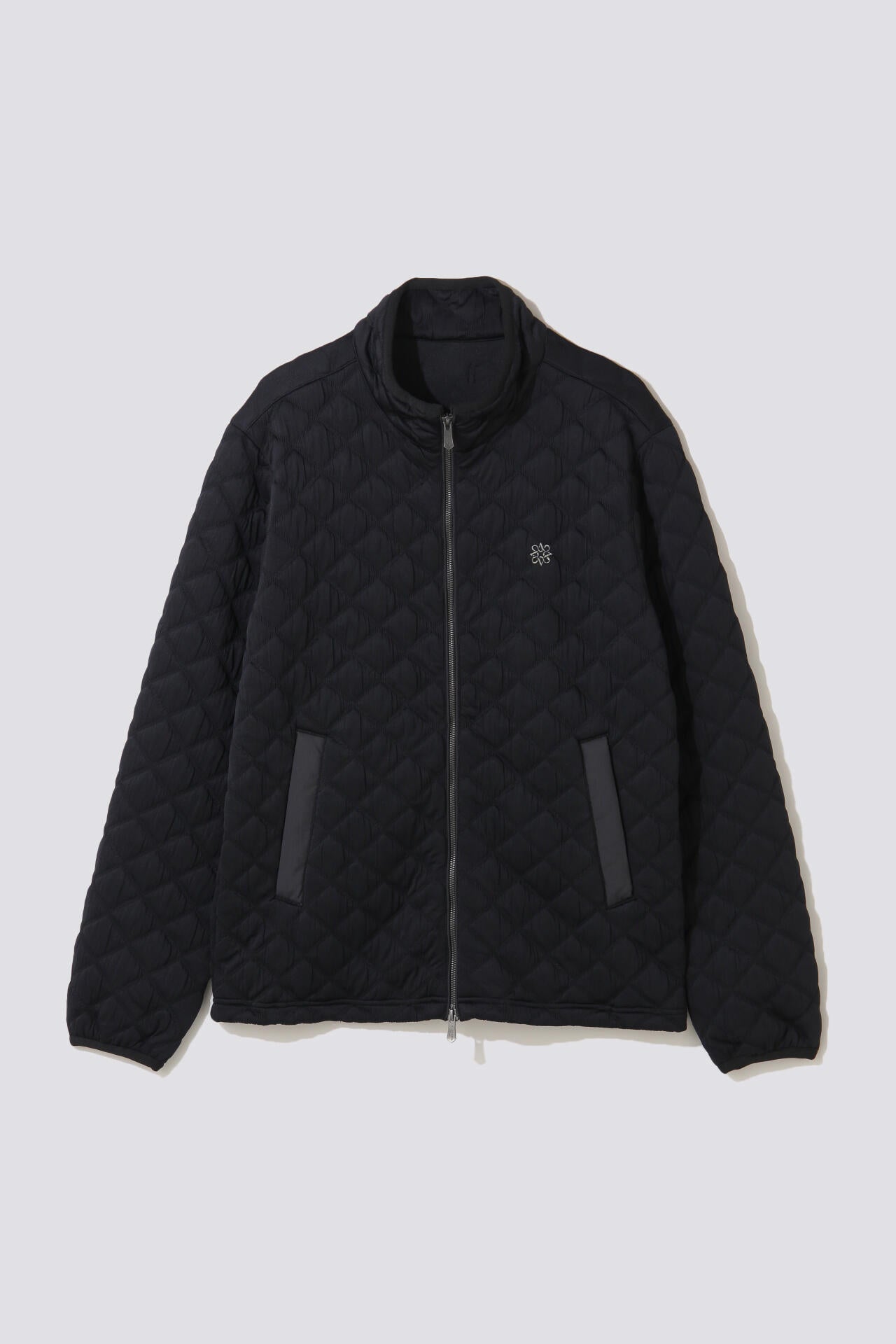 St ANDREWS（セントアンドリュース） スタンドカラーフルジップジャケット ロゴジャガード スタンドジップブルゾン (MENS) | St ANDREWS（セント