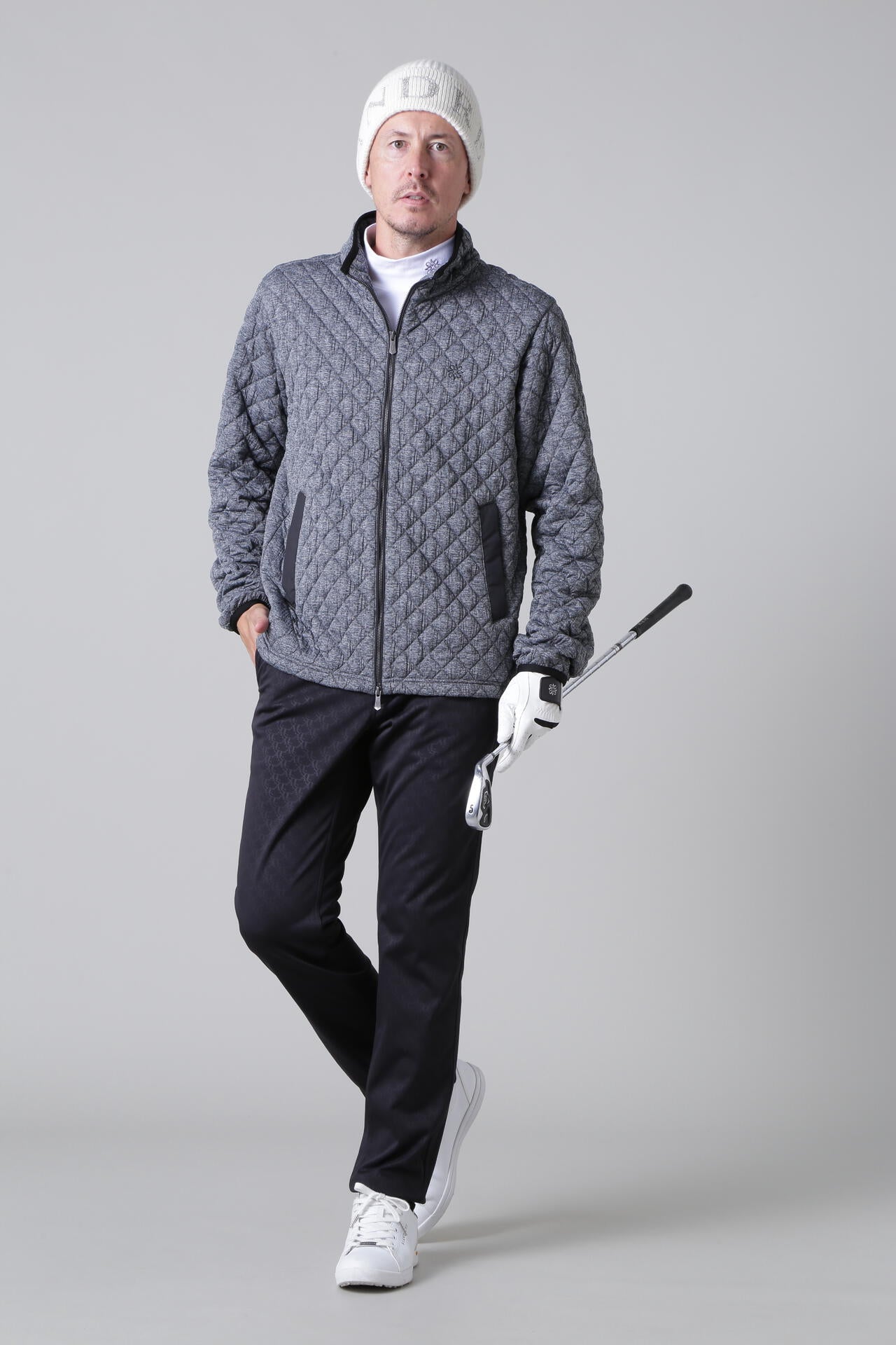 St ANDREWS（セントアンドリュース） スタンドカラーフルジップ