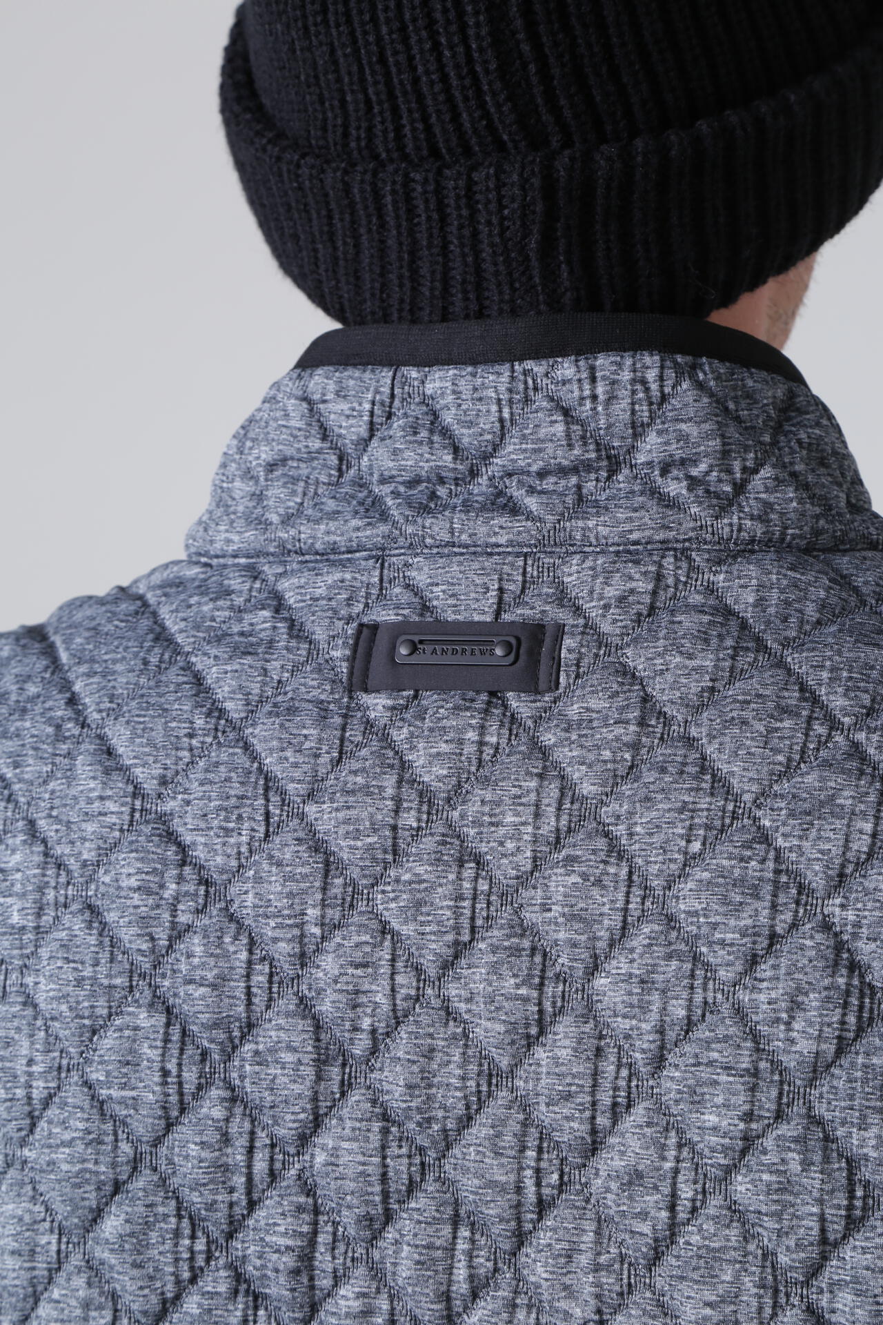 ロゴジャガード スタンドジップブルゾン (MENS) | St ANDREWS（セント