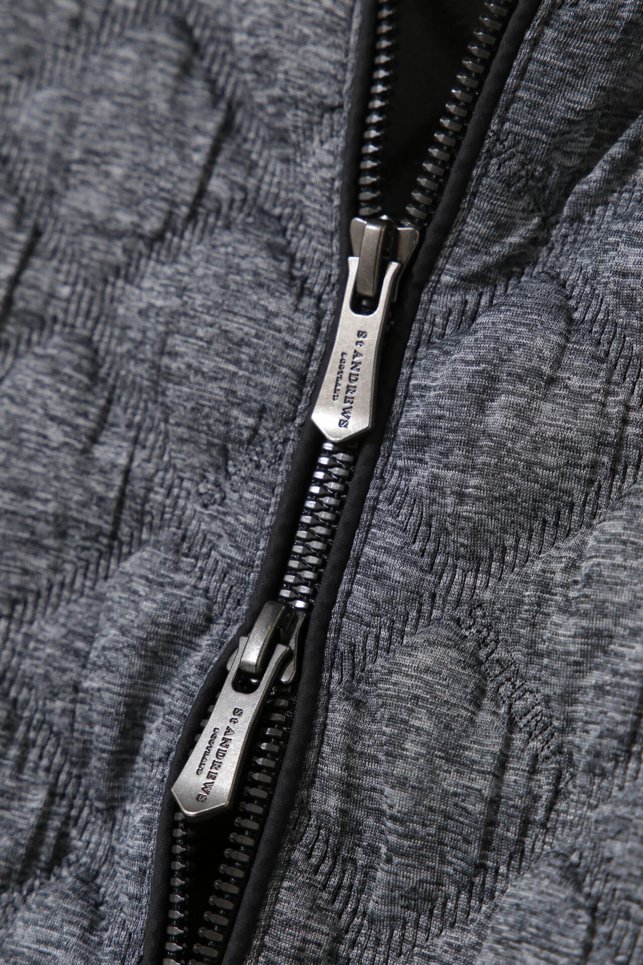 ロゴジャガード スタンドジップブルゾン (MENS) | St ANDREWS（セント