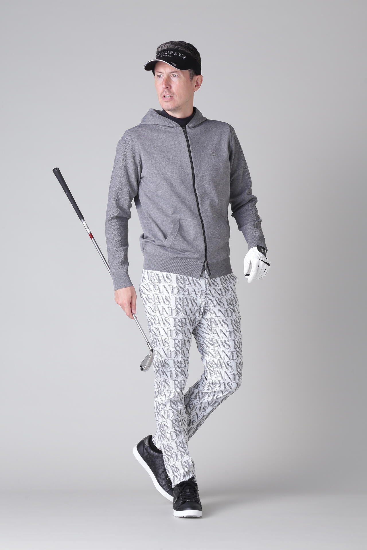 スパングルロゴジャガードパンツ (MENS)