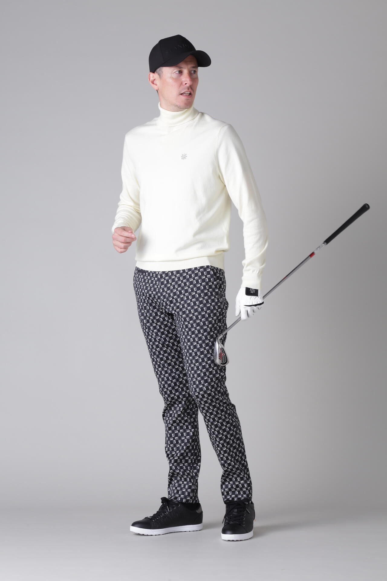 オールドエスジャガードストレッチパンツ (MENS) | St ANDREWS（セント