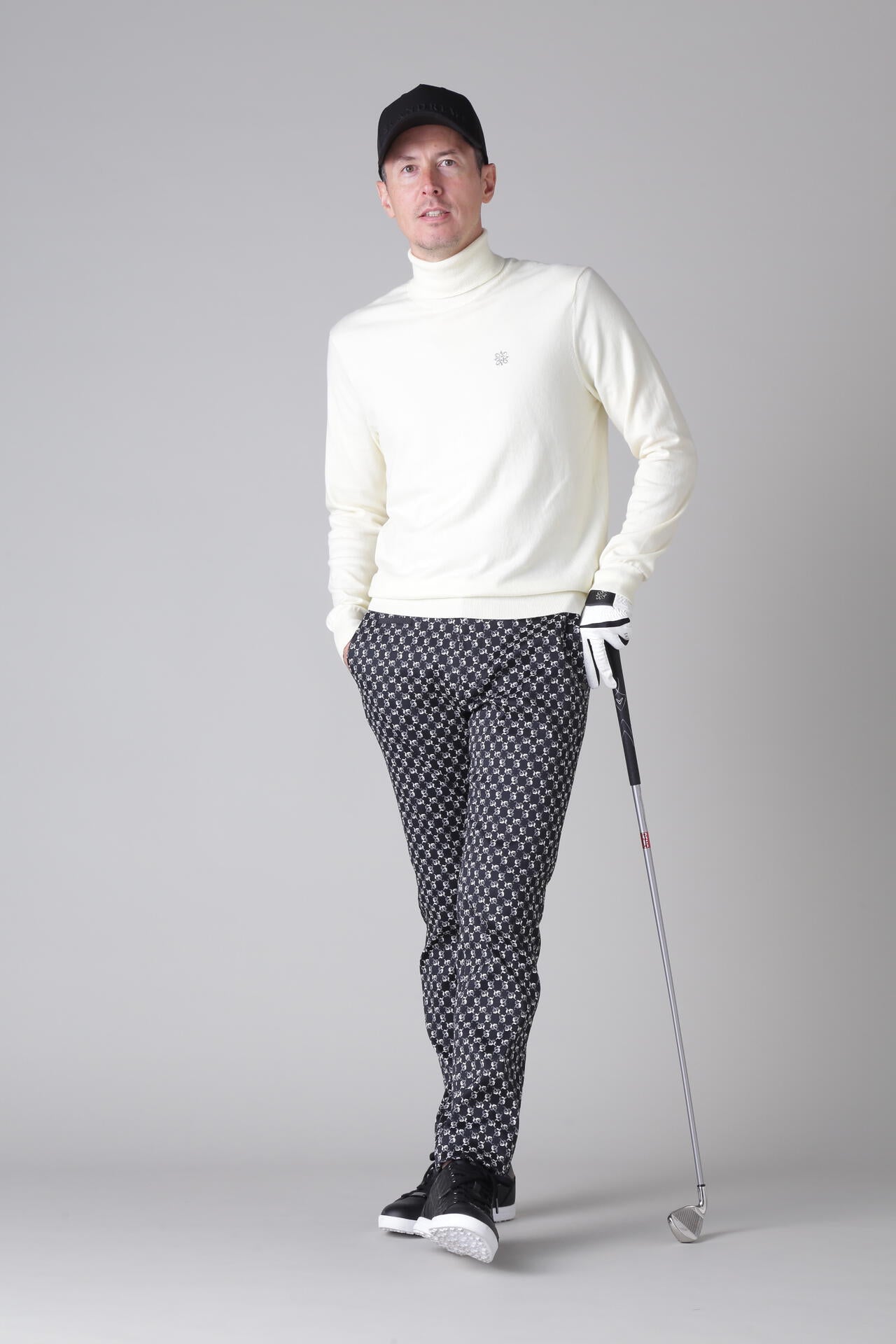 オールドエスジャガードストレッチパンツ  (MENS)
