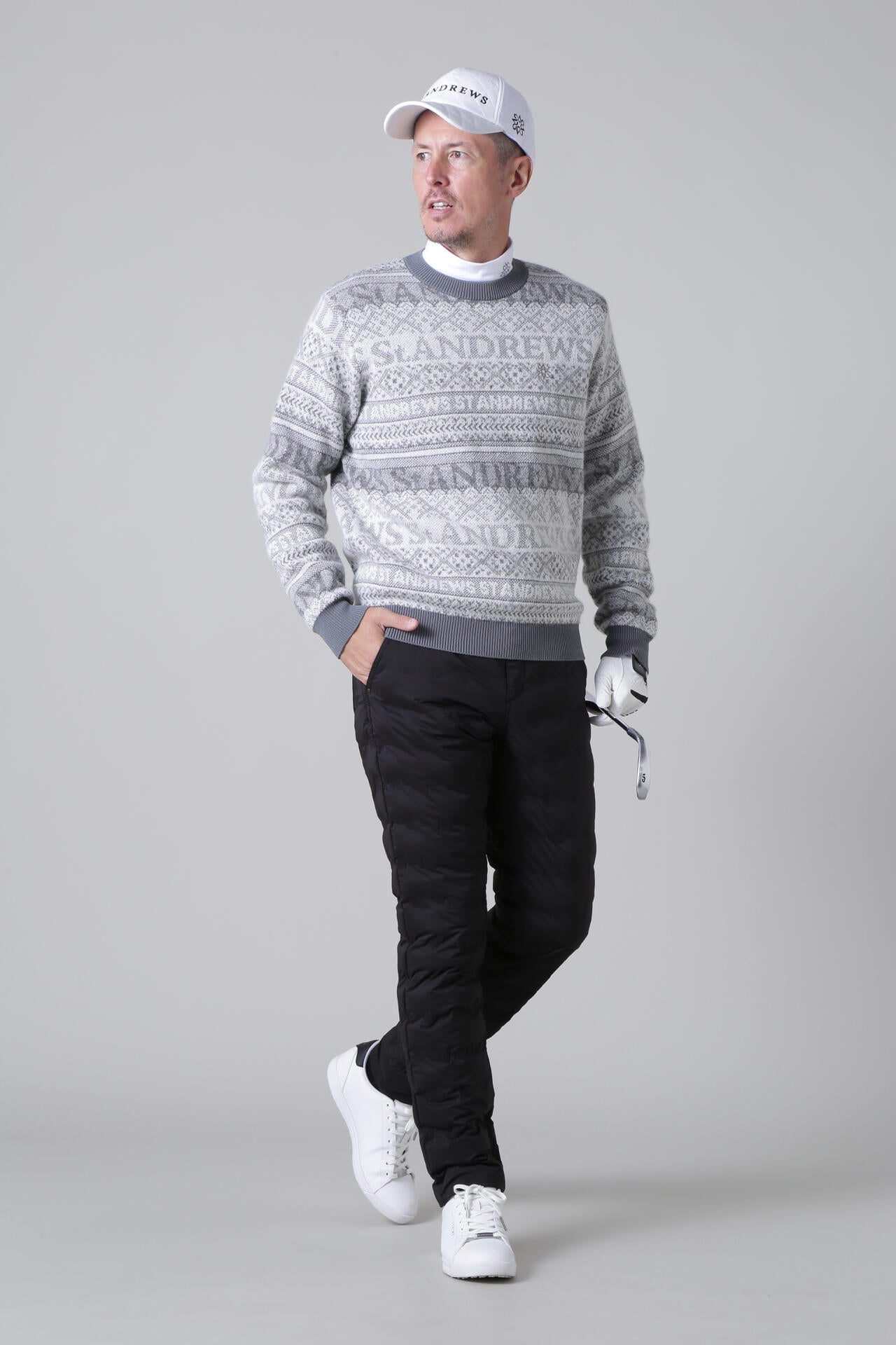 ケルトジャガード中綿パンツ (MENS)