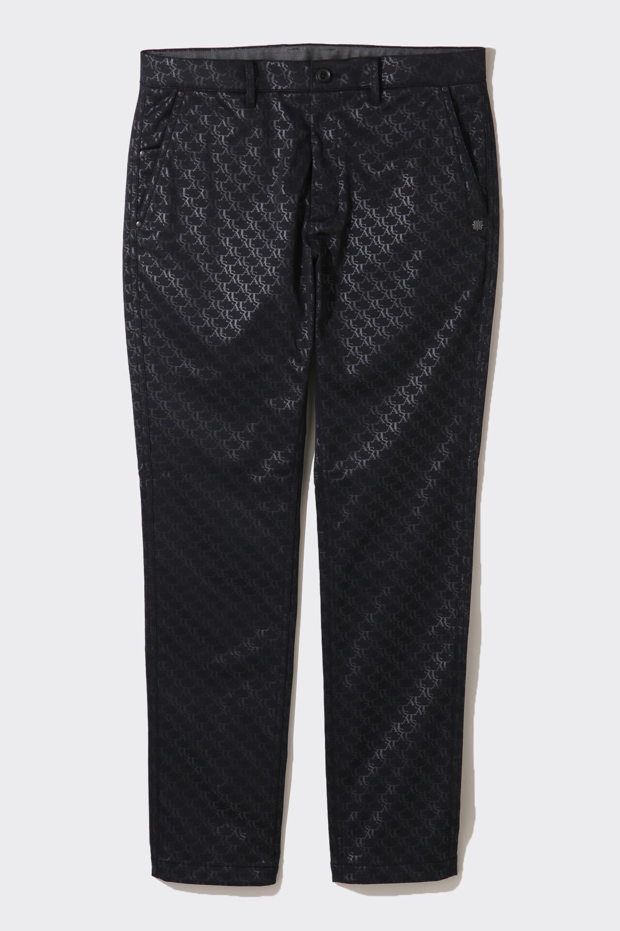 ロゴエンボスボンディング ストレッチパンツ (MENS)