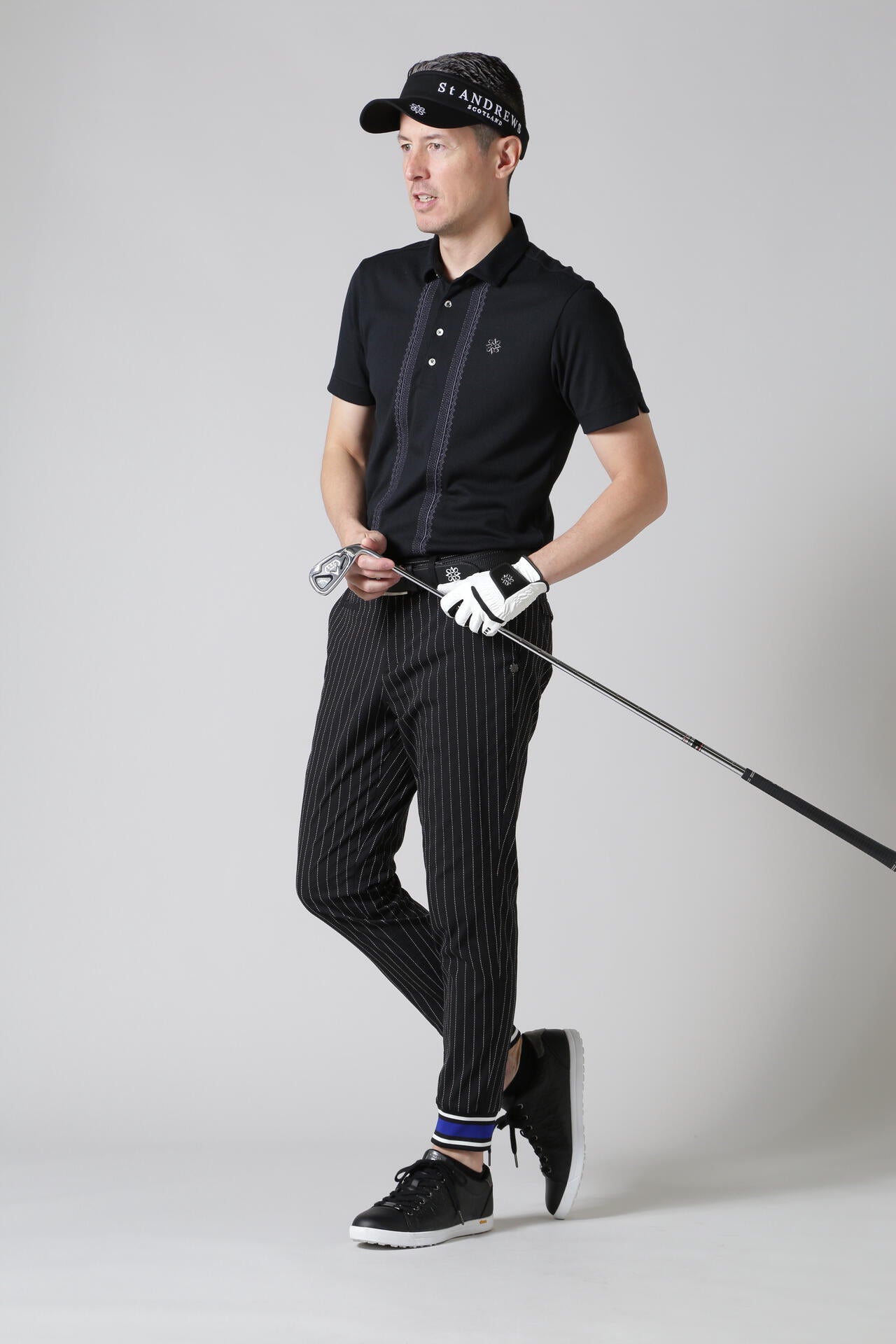 ステッチストライプパンツ (MENS)