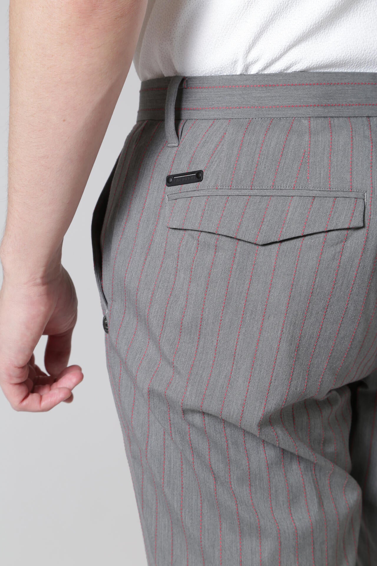 ステッチストライプパンツ (MENS)