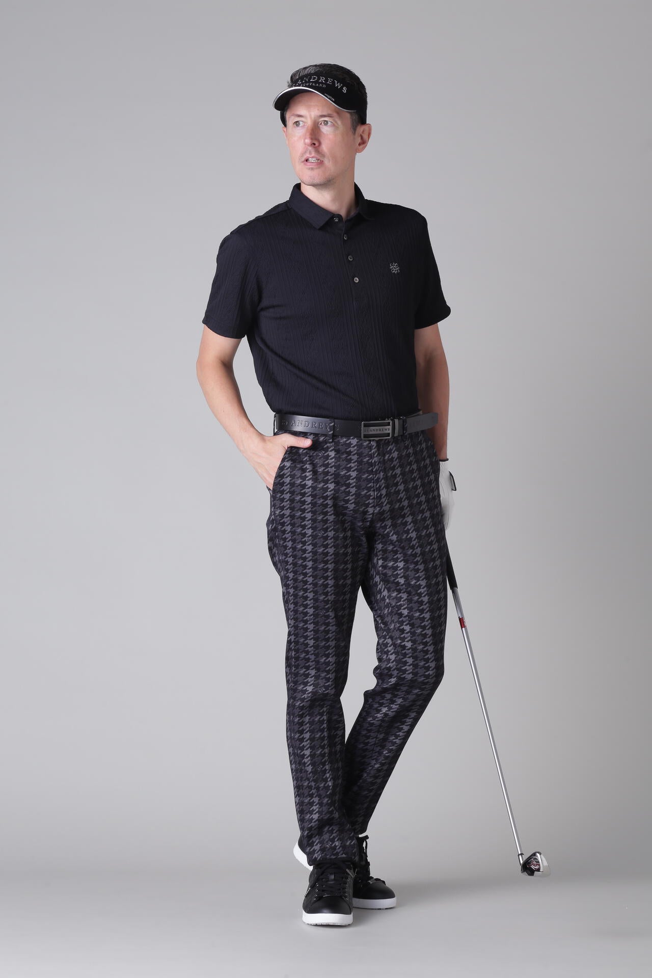 ロゴ千鳥ジャガードパンツ (MENS) | St ANDREWS（セントアンドリュース