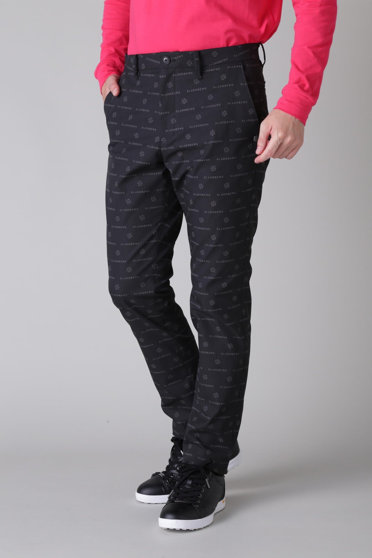 ケルトロゴプリントストレッチパンツ (MENS)